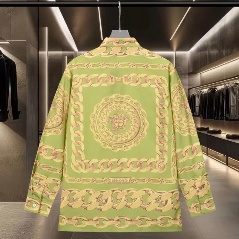 Functional 3366 Versace Shirts Long Sleeved For Unisex