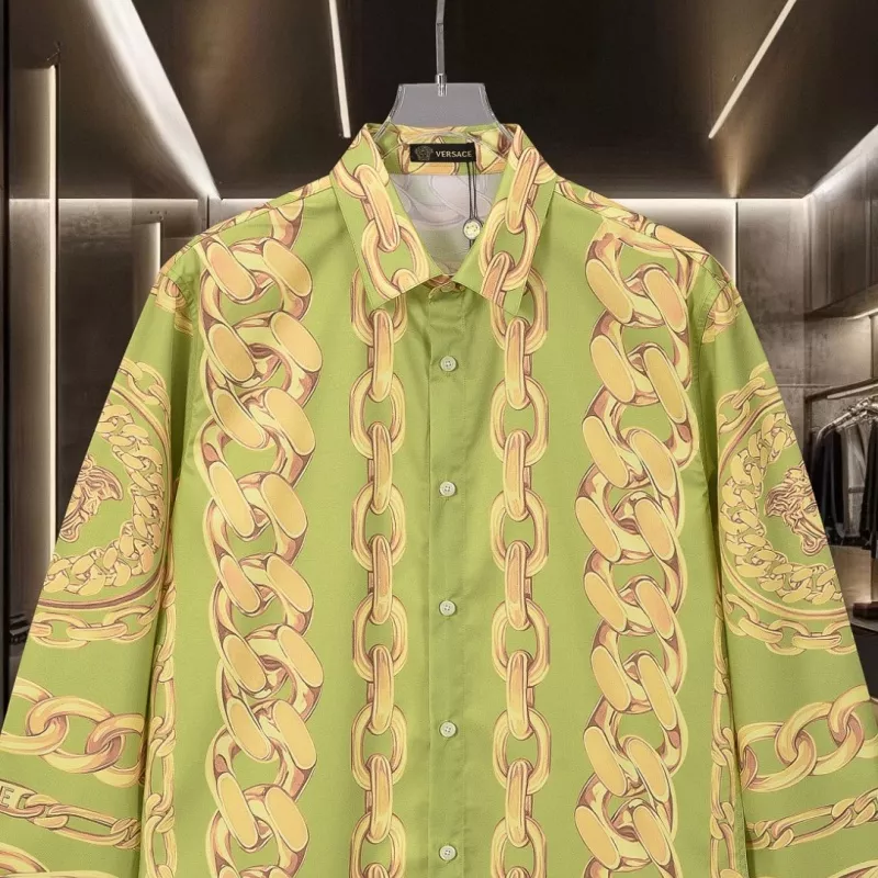 Functional 3366 Versace Shirts Long Sleeved For Unisex