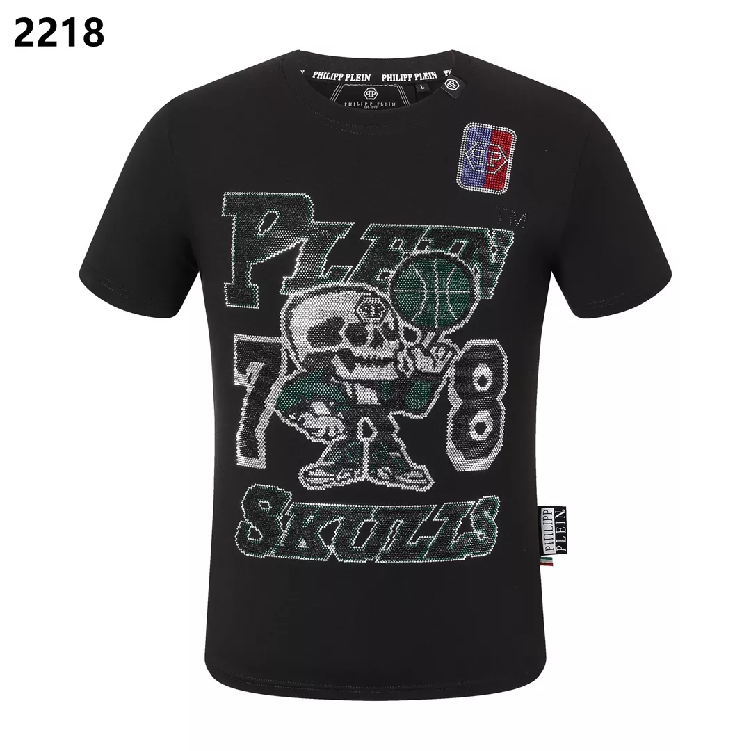 Functional 3756 Philipp Plein PP T-Shirts Short Sleeved For Men