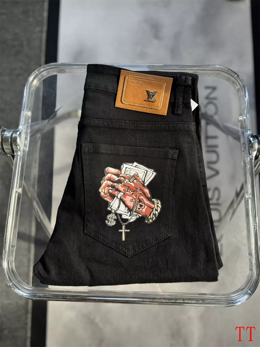Functional 3968 Louis Vuitton LV Jeans For Men