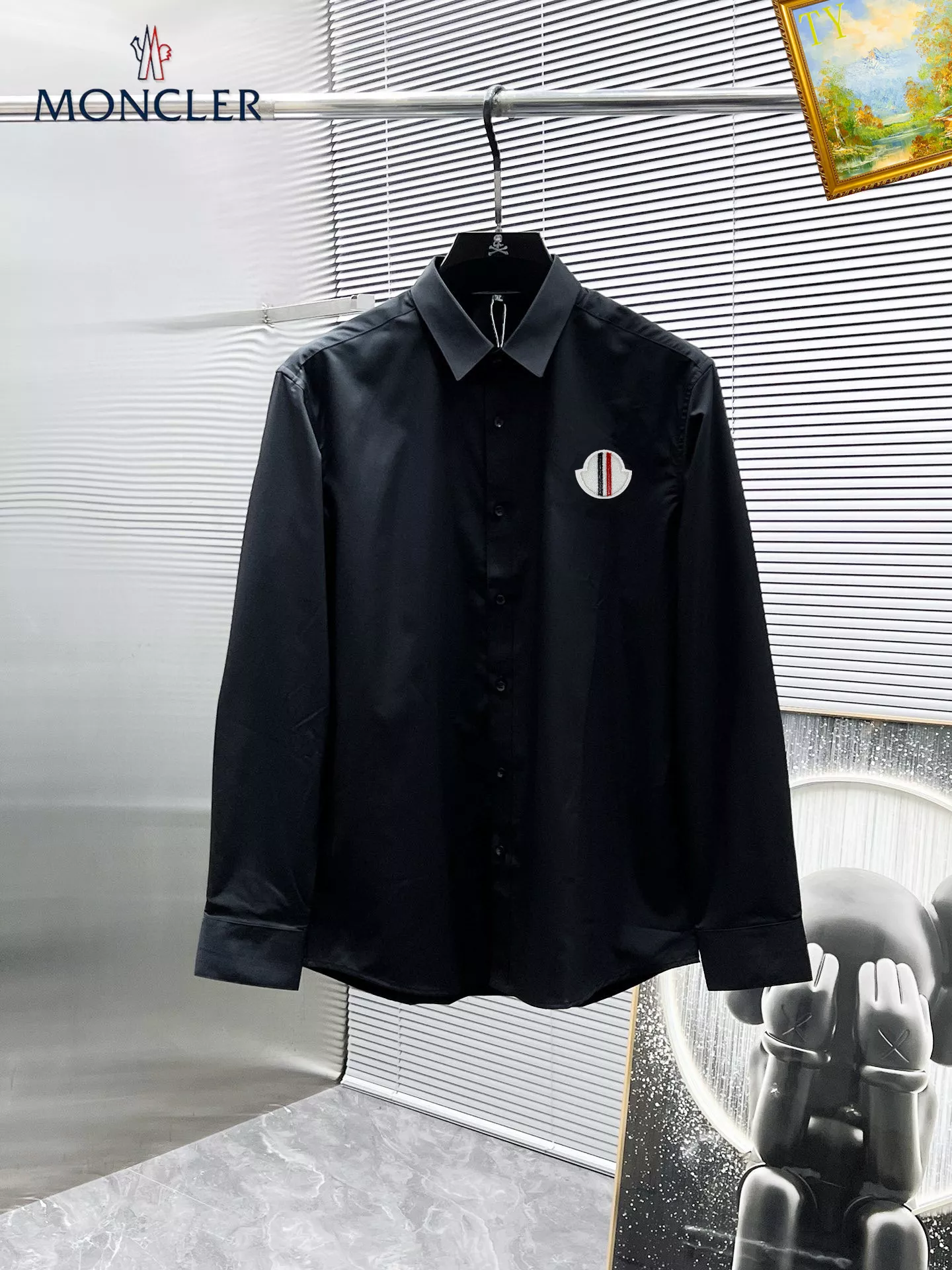 Functional 4325 Moncler Shirts Long Sleeved For Men