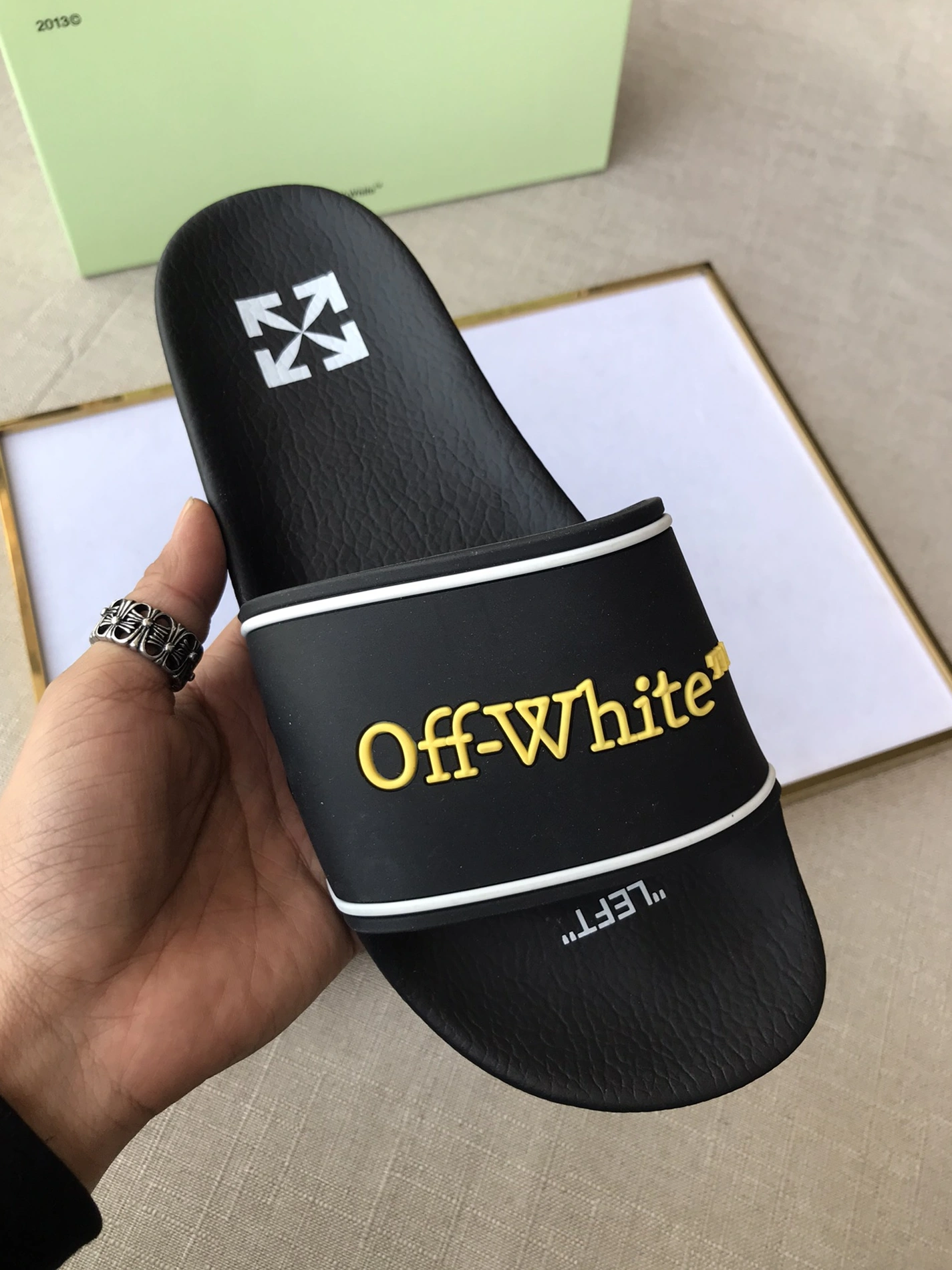 Functional 4546 Off-White Slippers For Women