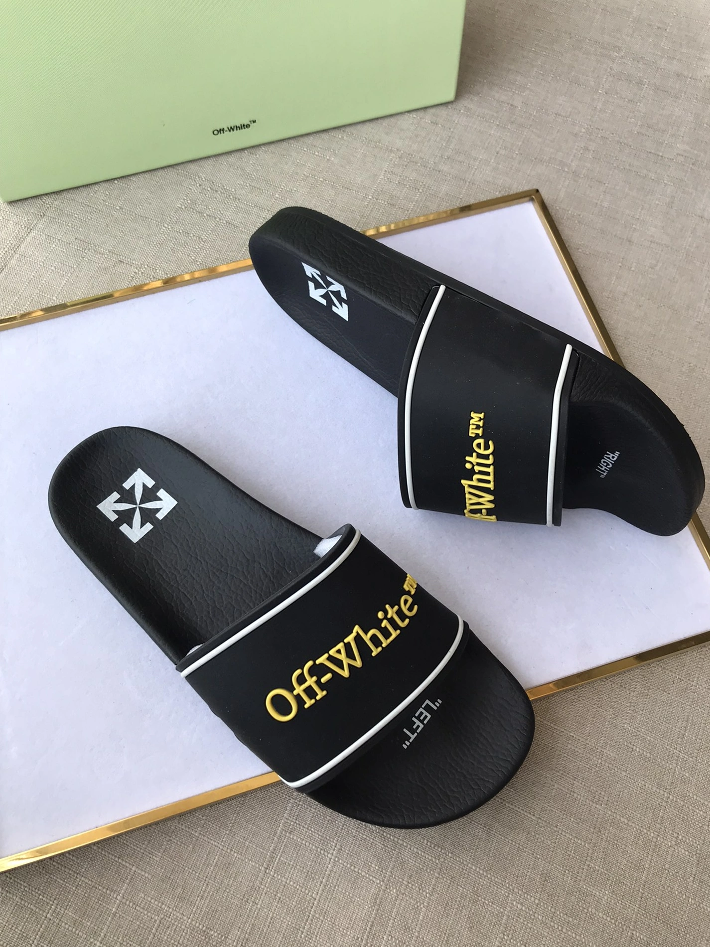 Functional 4546 Off-White Slippers For Women