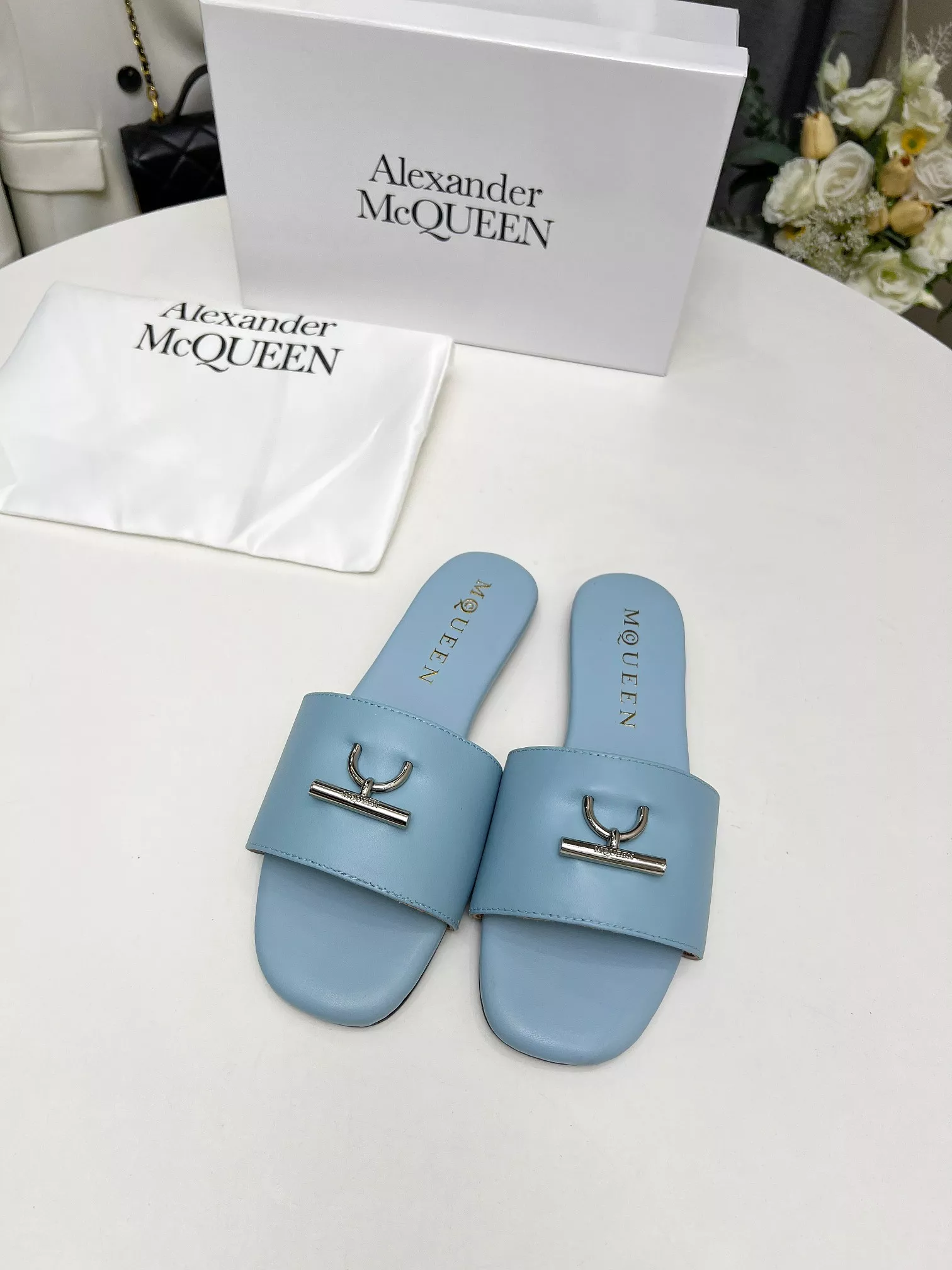 Functional 4556 Alexander McQueen Slippers For Women