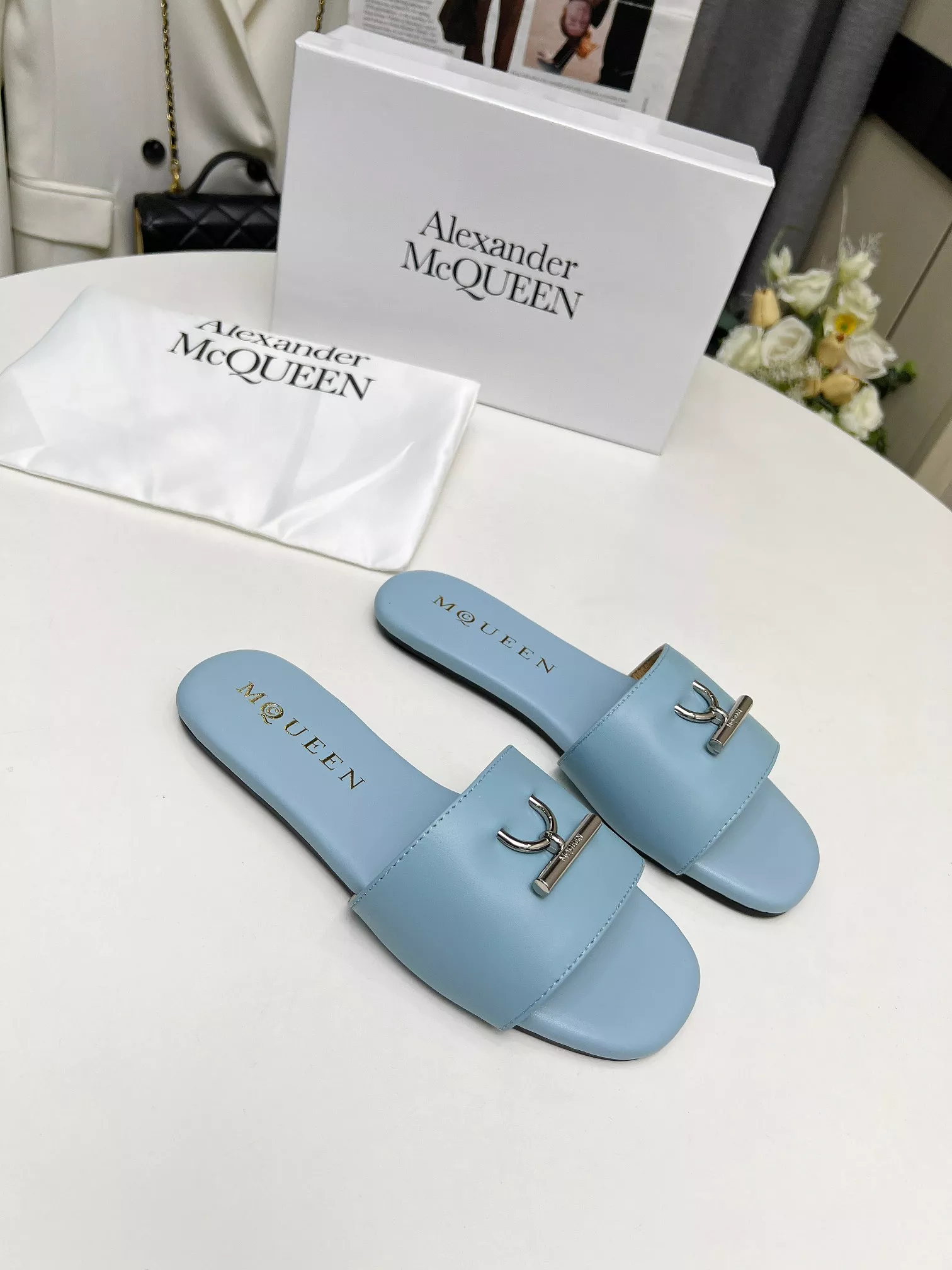 Functional 4556 Alexander McQueen Slippers For Women