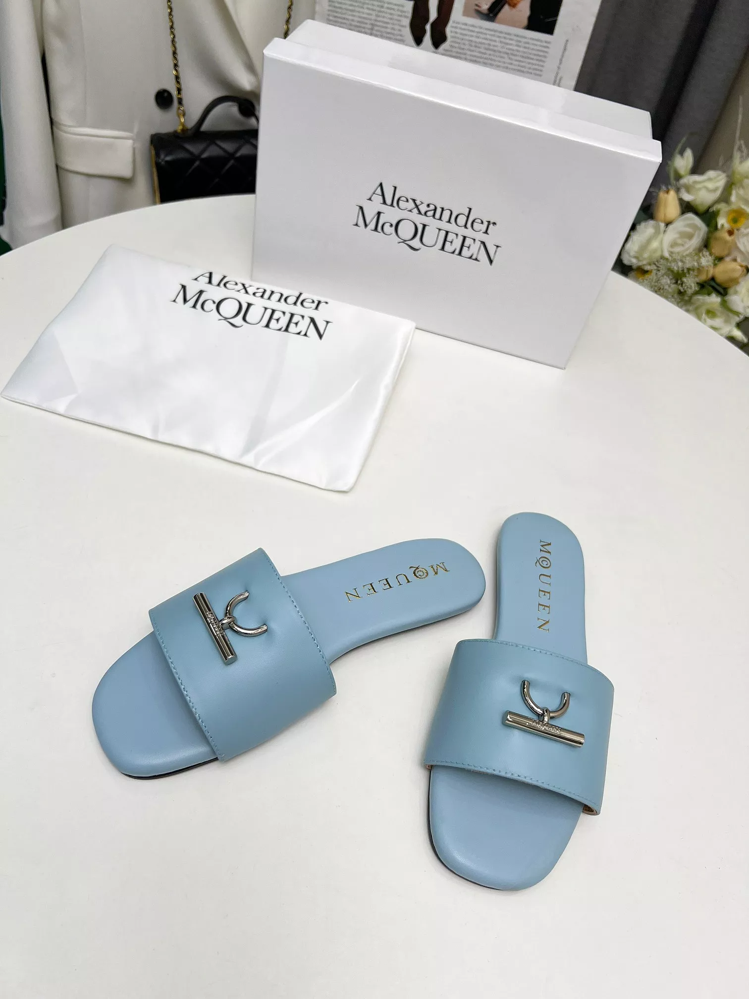 Functional 4556 Alexander McQueen Slippers For Women
