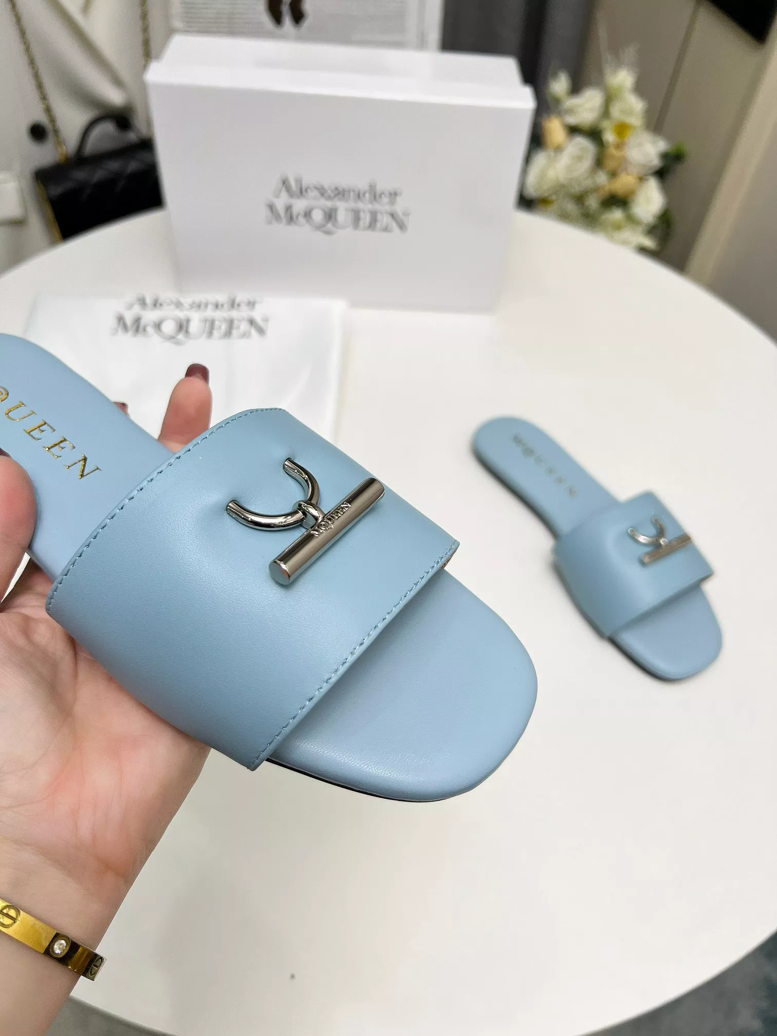 Functional 4556 Alexander McQueen Slippers For Women