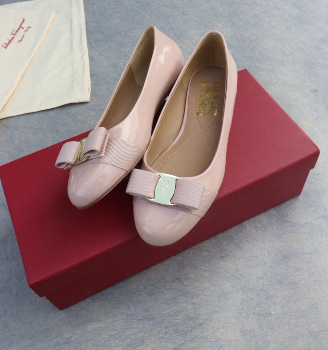 Functional 4576 Salvatore Ferragamo Flat Shoes For Women