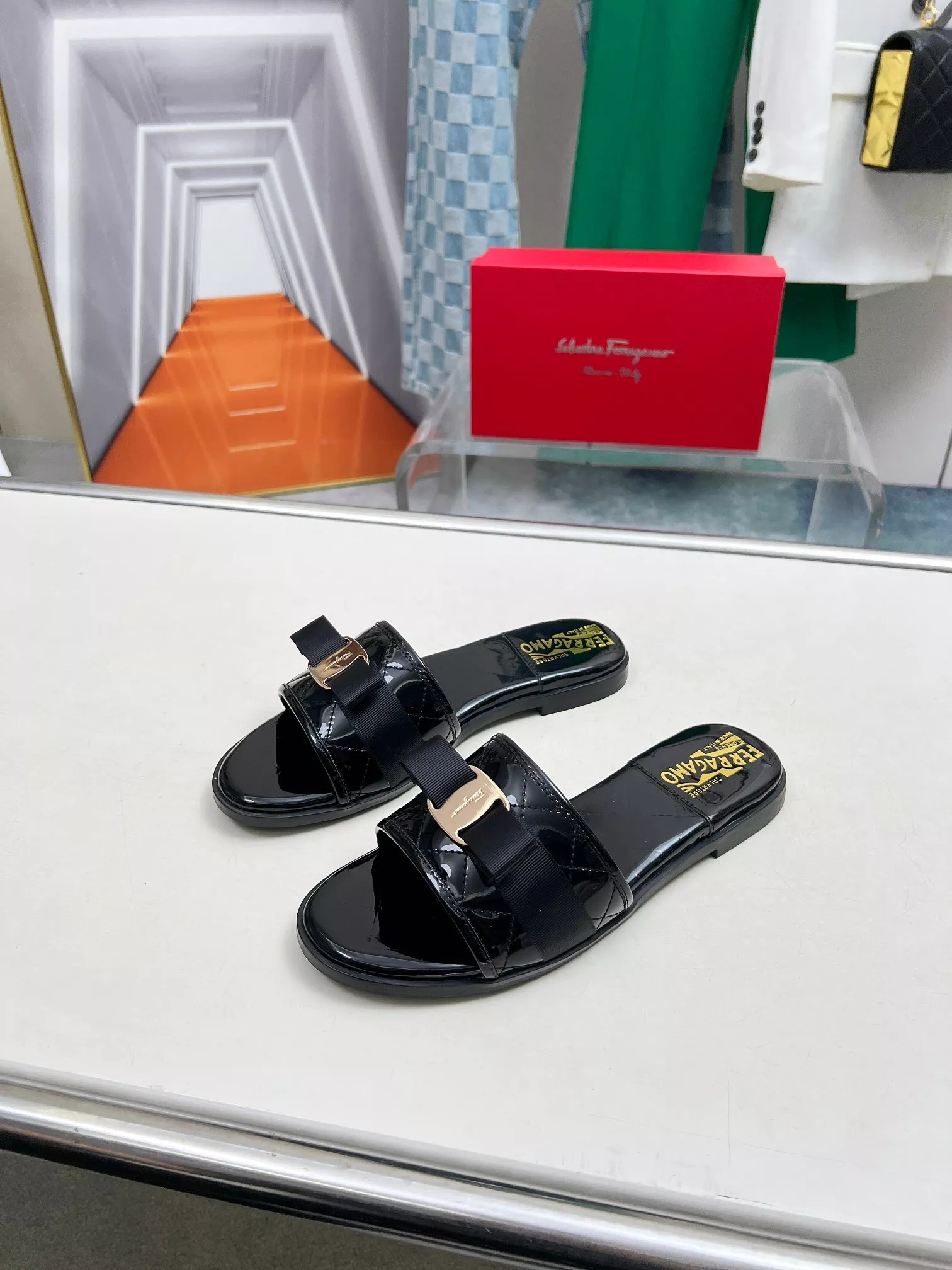 Functional 4719 Salvatore Ferragamo Slippers For Women