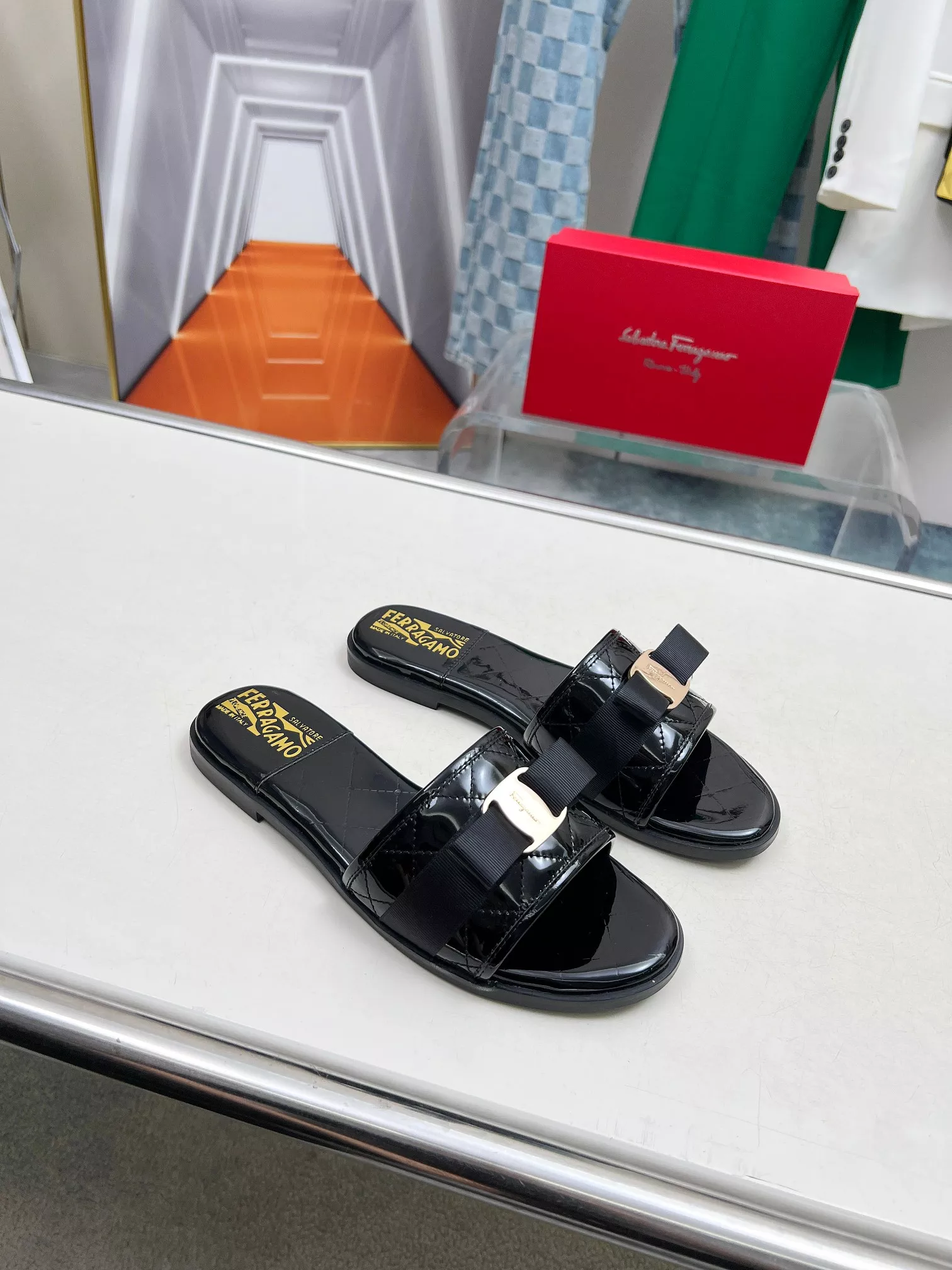 Functional 4719 Salvatore Ferragamo Slippers For Women