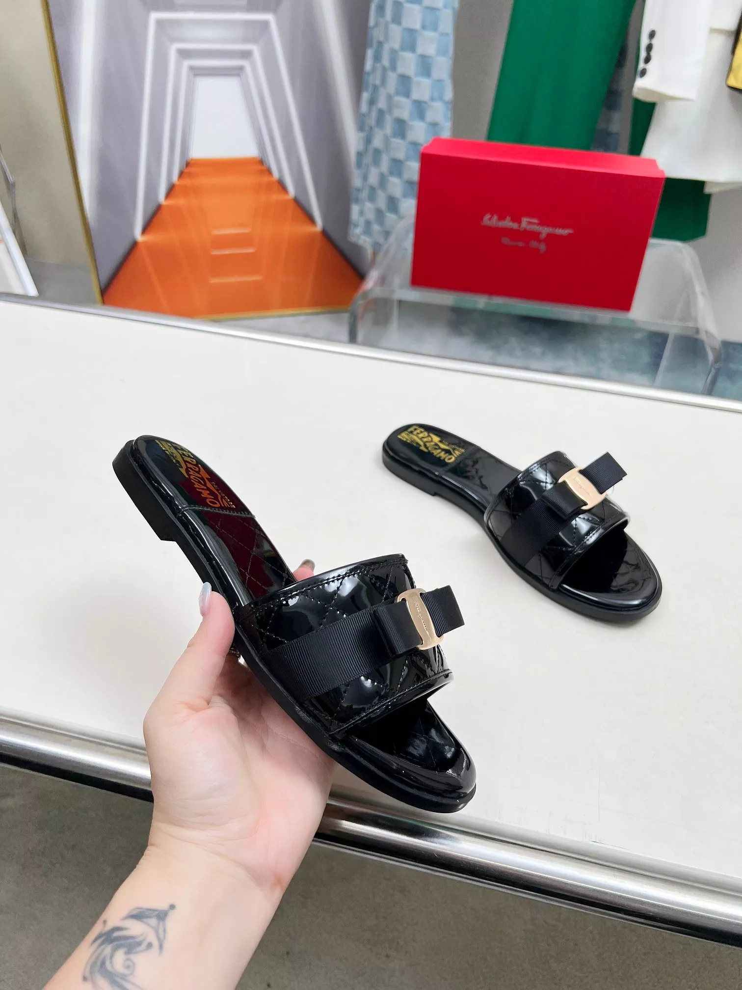 Functional 4719 Salvatore Ferragamo Slippers For Women