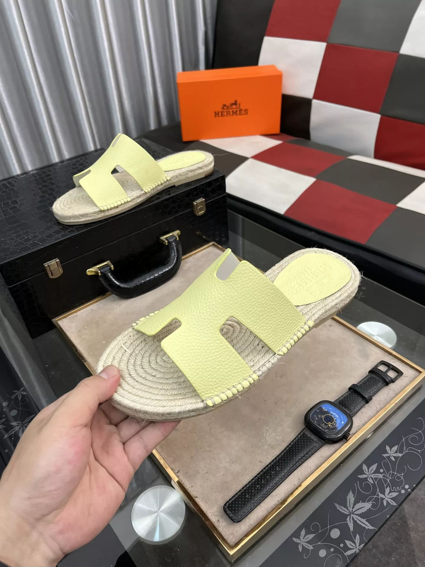 Functional 4812 Hermes Slippers For Men