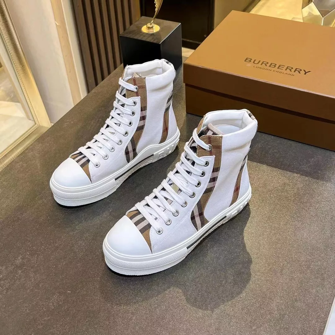Functional 4891 Burberry High Tops Shoes For Men