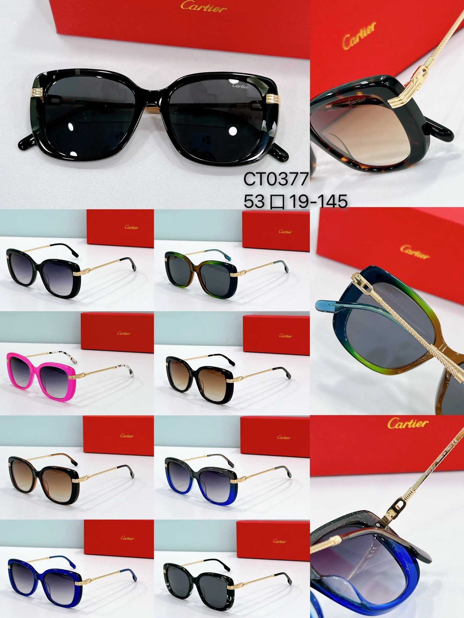 Functional 4925 Cartier AAA Quality Sunglassess