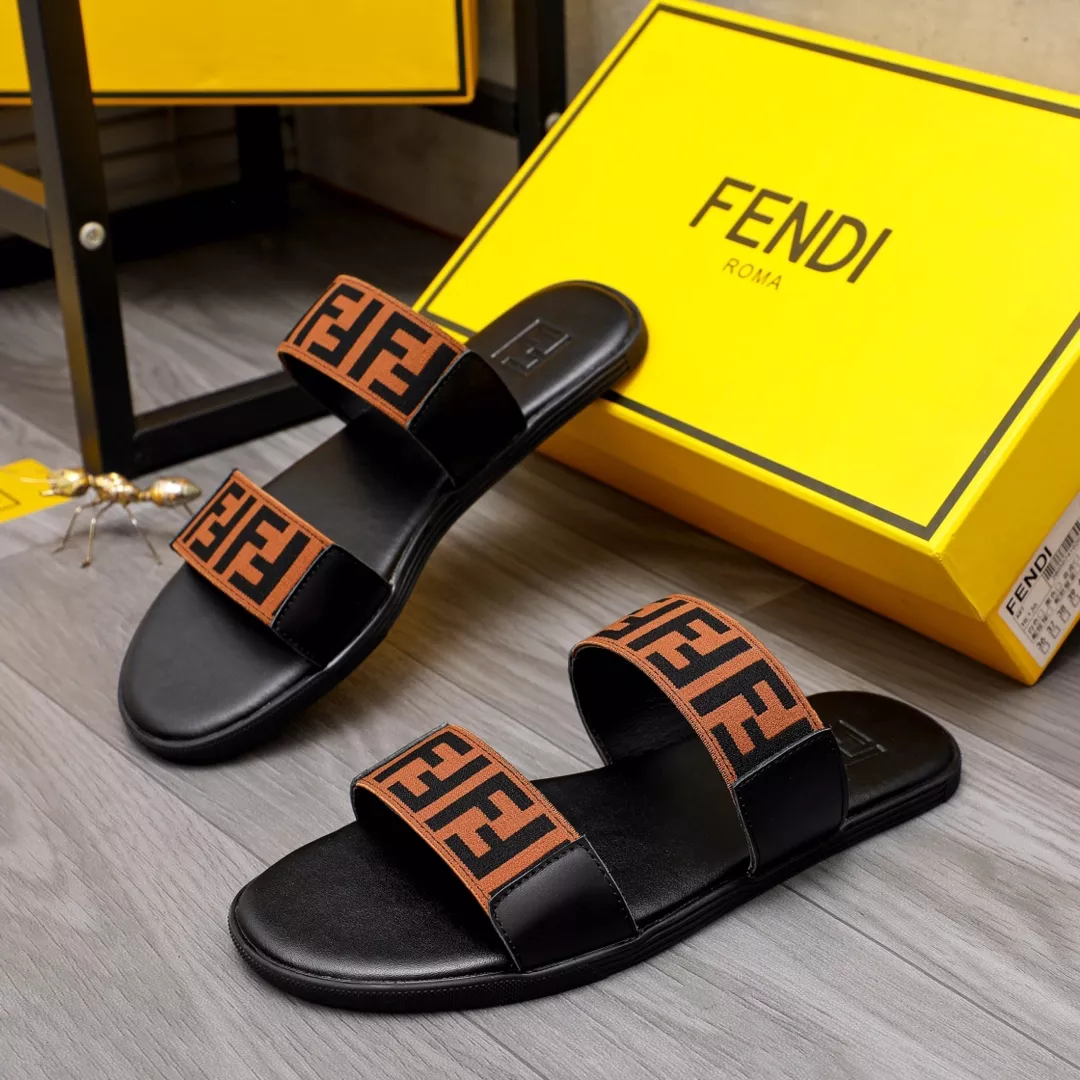Functional 5237 Fendi Slippers For Men