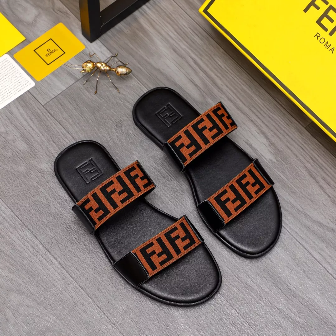 Functional 5237 Fendi Slippers For Men