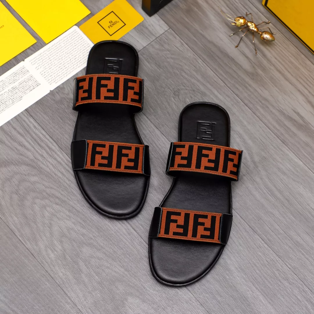 Functional 5237 Fendi Slippers For Men