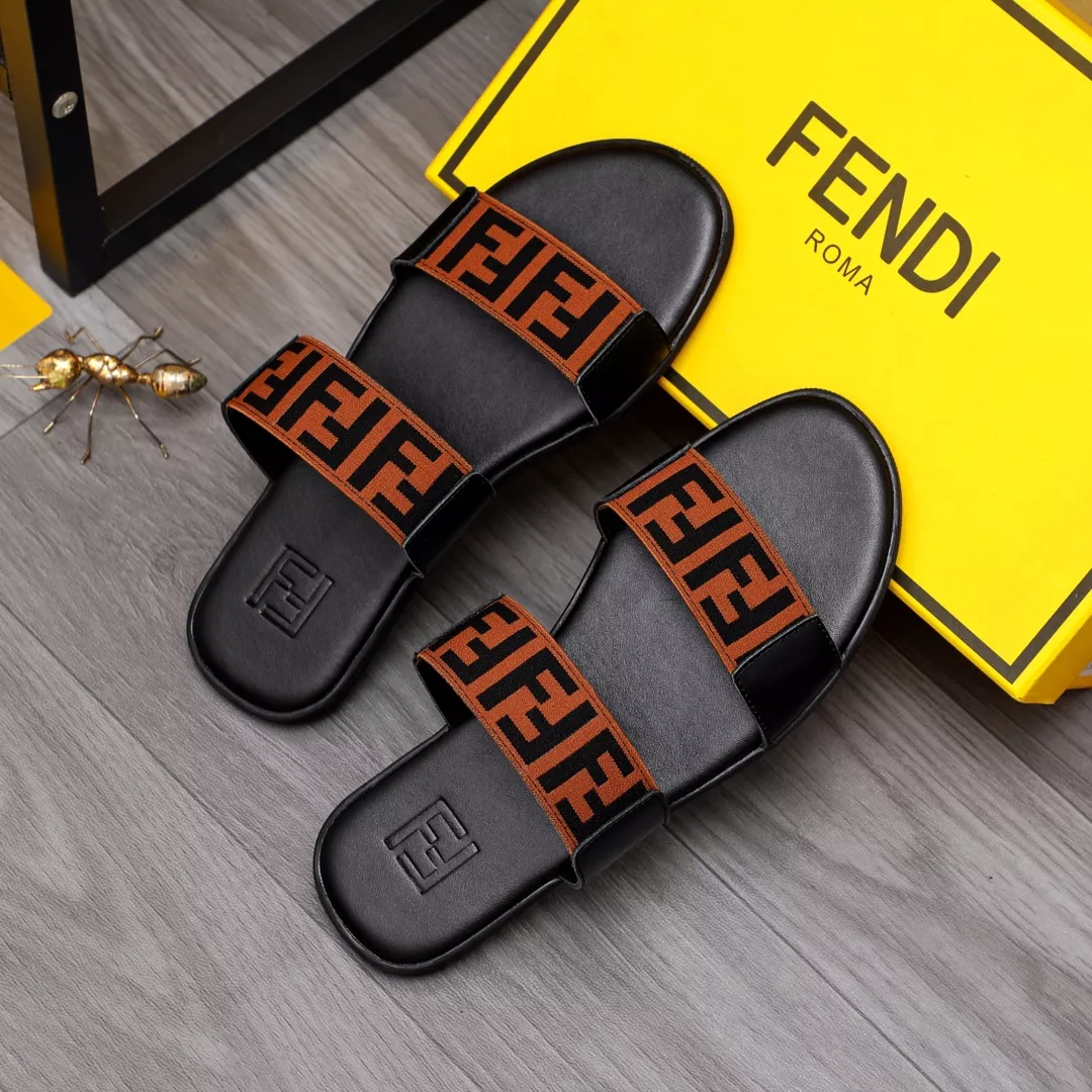 Functional 5237 Fendi Slippers For Men