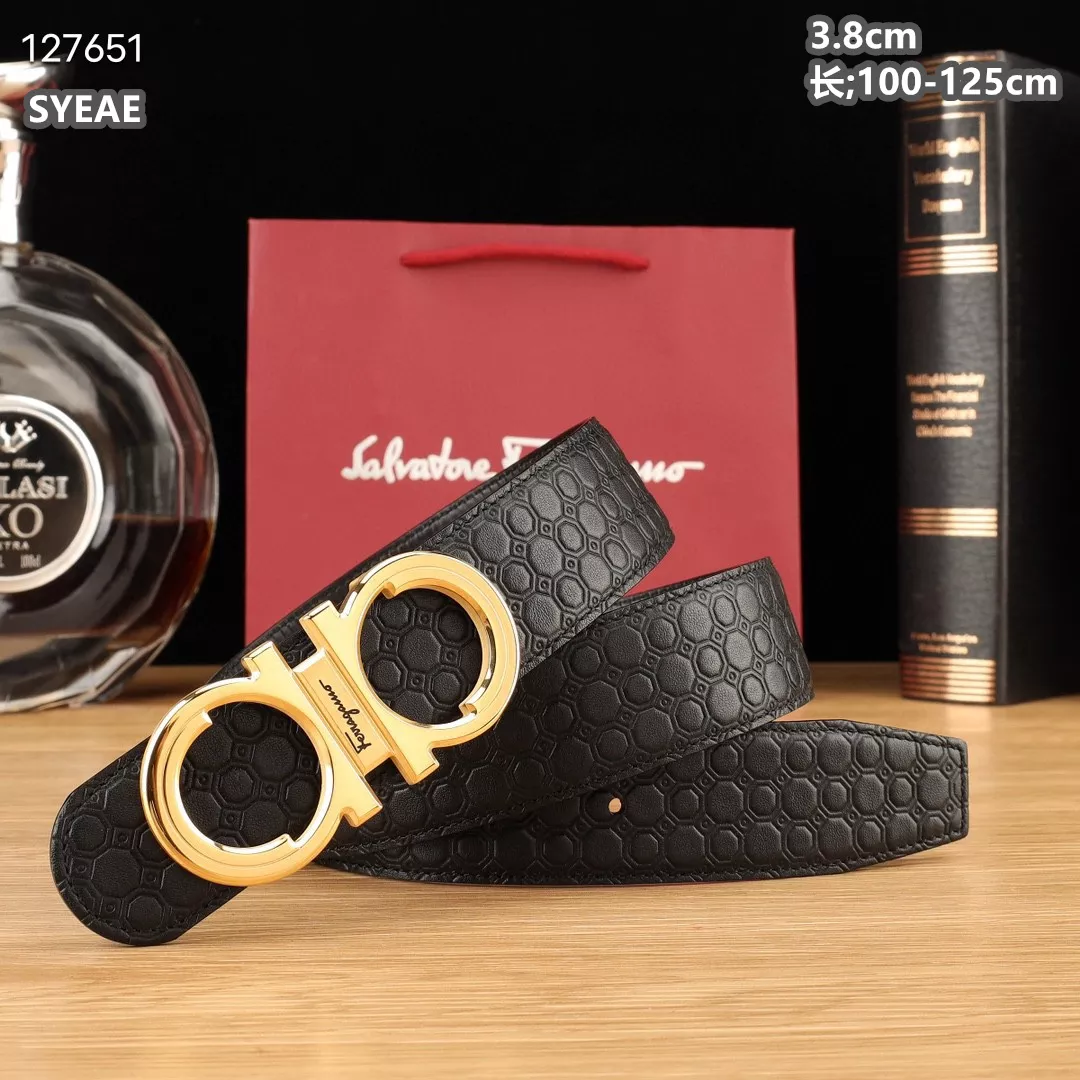 Functional 5253 Salvatore Ferragamo AAA Quality Belts For Men