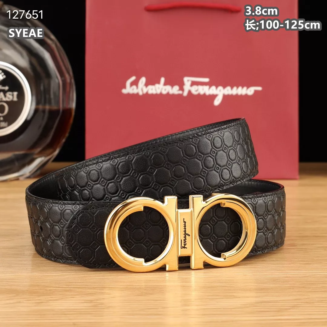 Functional 5253 Salvatore Ferragamo AAA Quality Belts For Men
