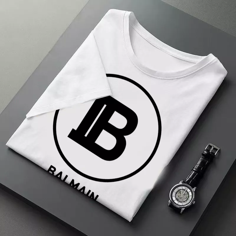Functional 5256 Balmain T-Shirts Short Sleeved For Men