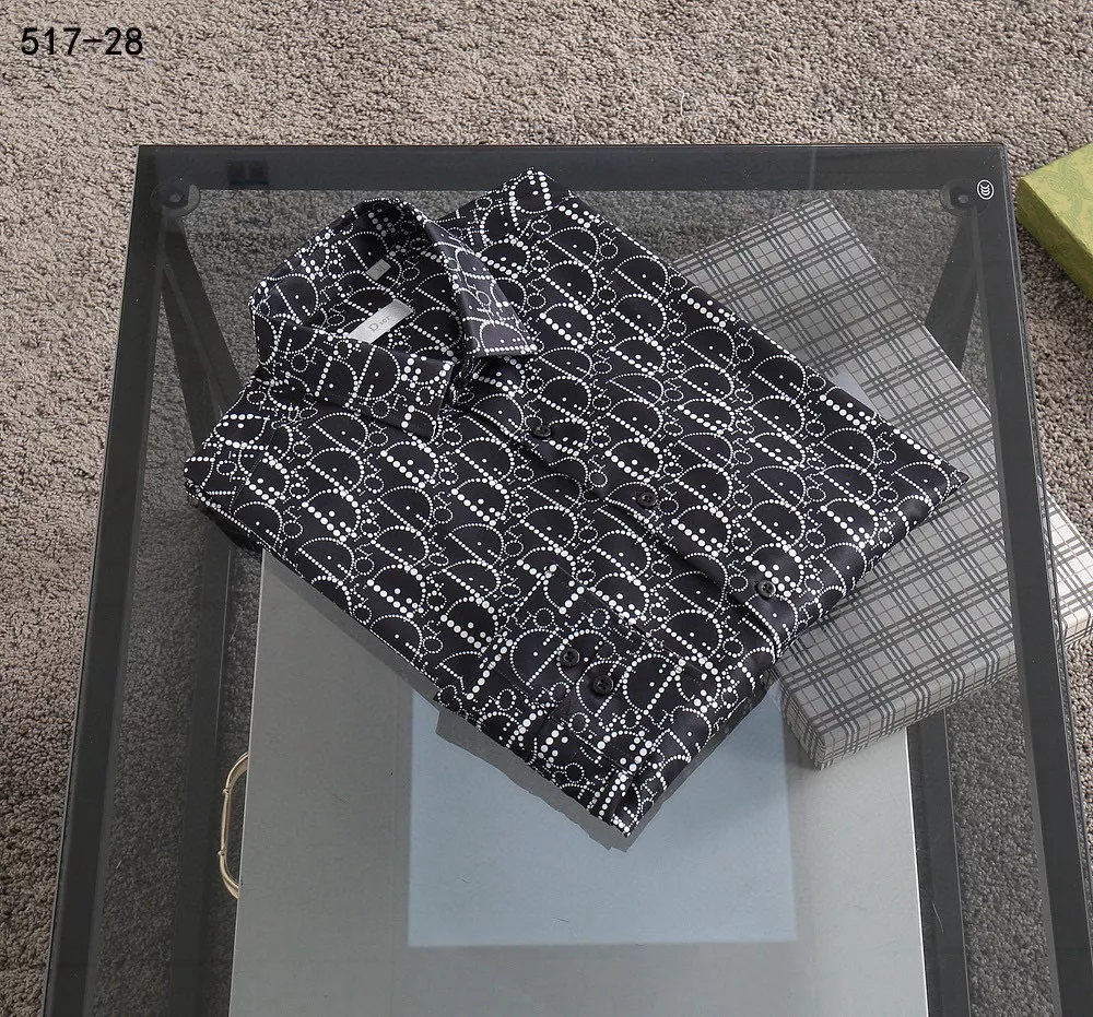 Functional 5563 Christian Dior Shirts Long Sleeved For Men
