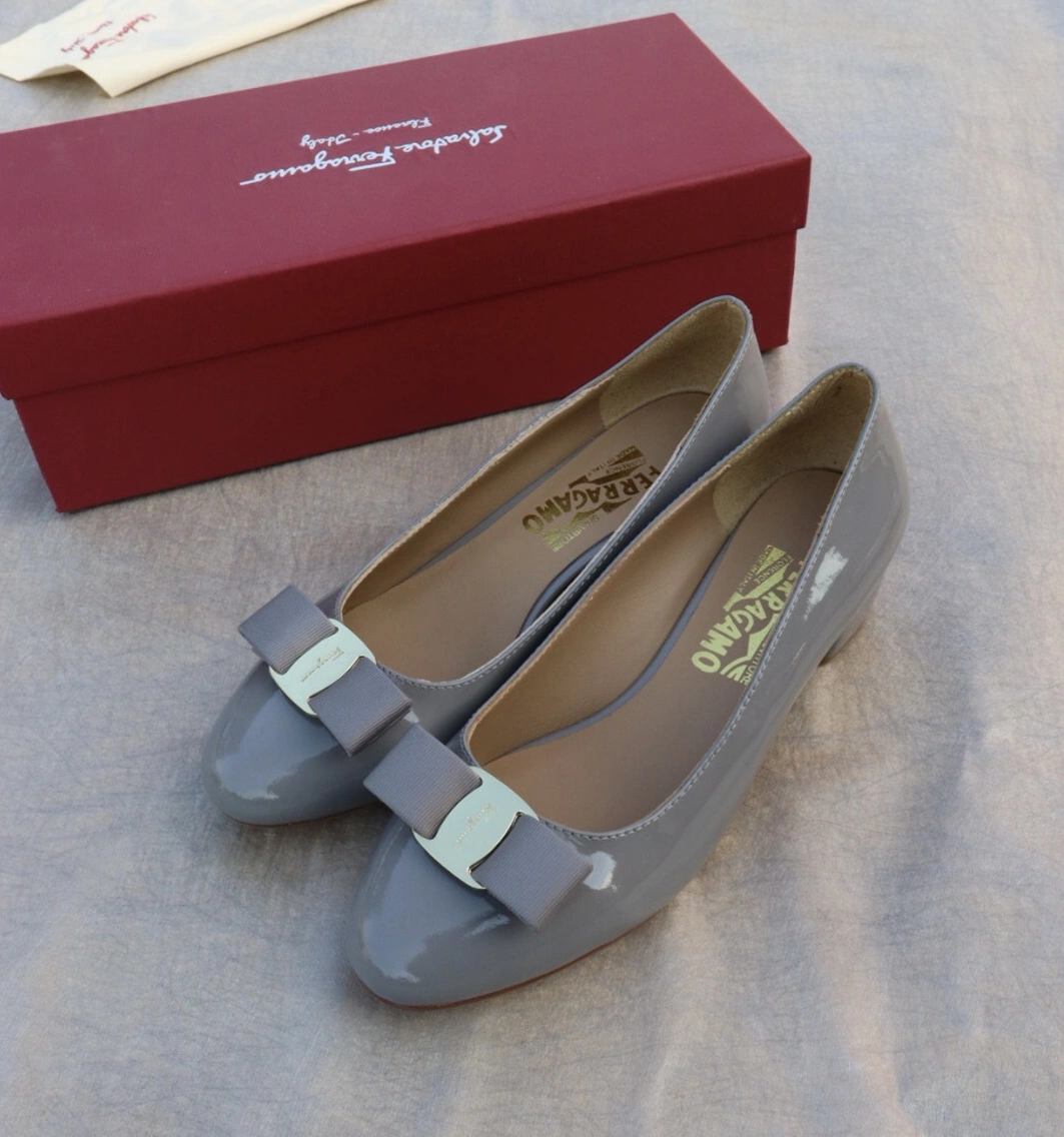 Functional 5717 Salvatore Ferragamo Flat Shoes For Women