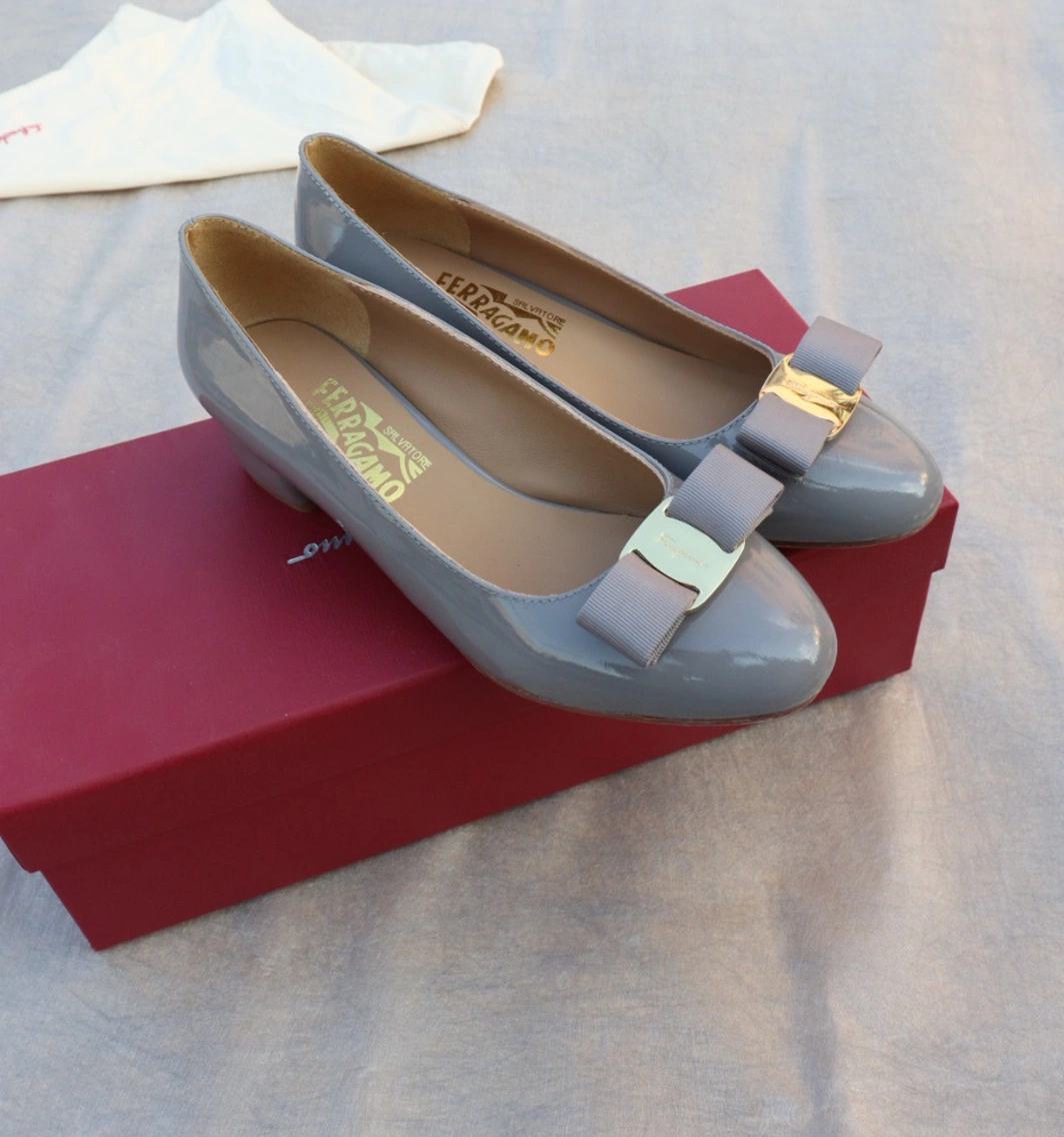 Functional 5717 Salvatore Ferragamo Flat Shoes For Women