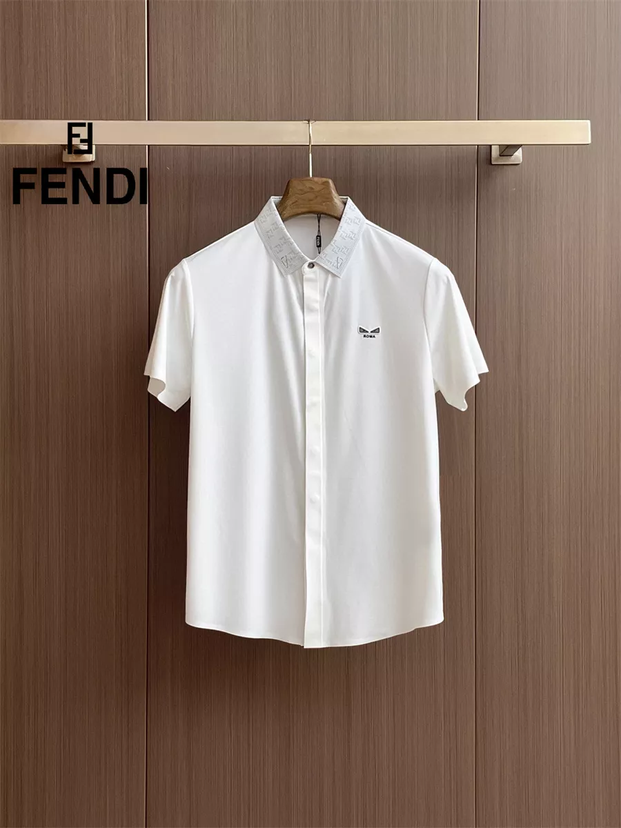 Functional 5813 Fendi Shirts Short Sleeved For Men