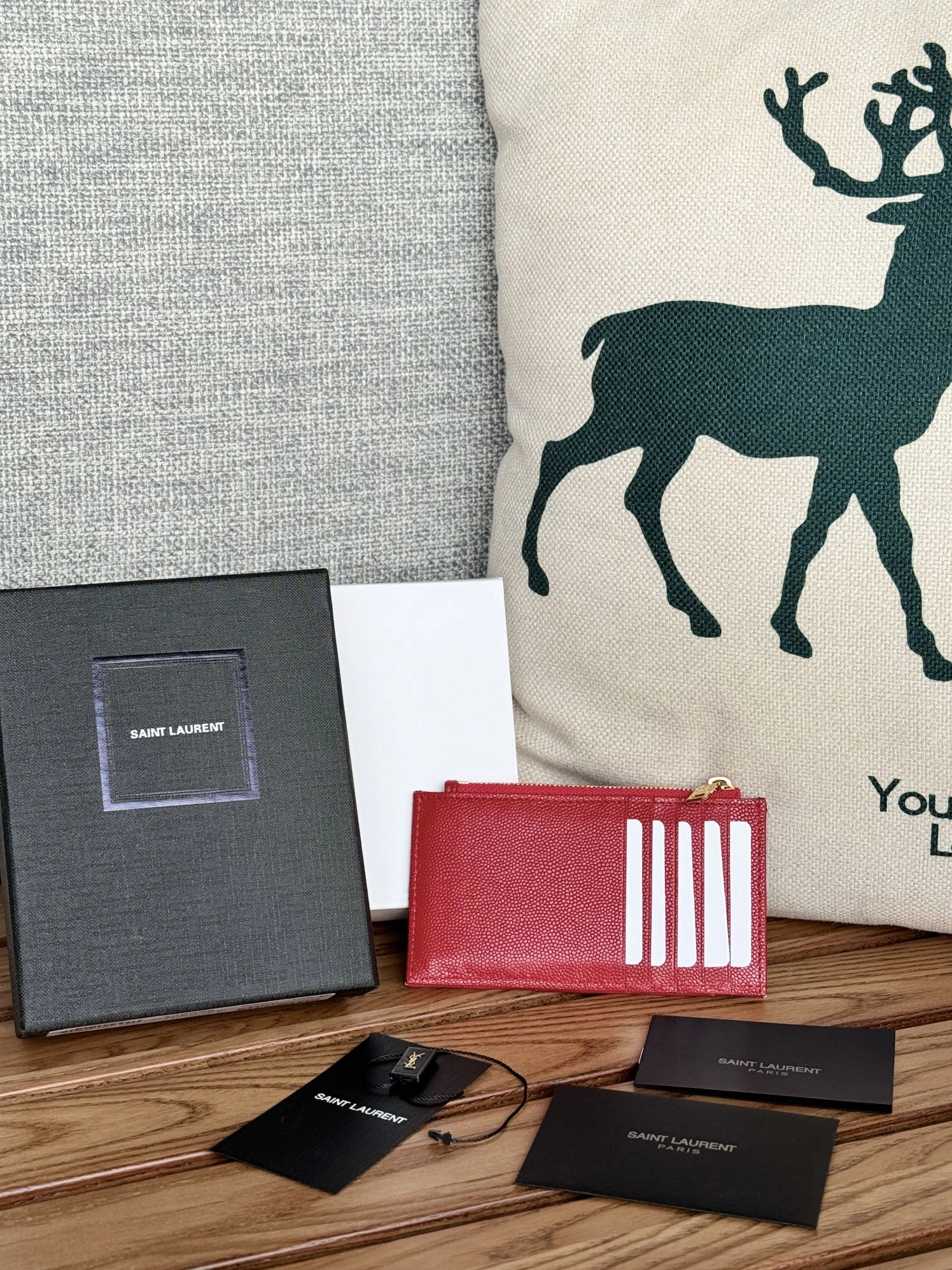 Functional 595 Yves Saint Laurent YSL Card Case