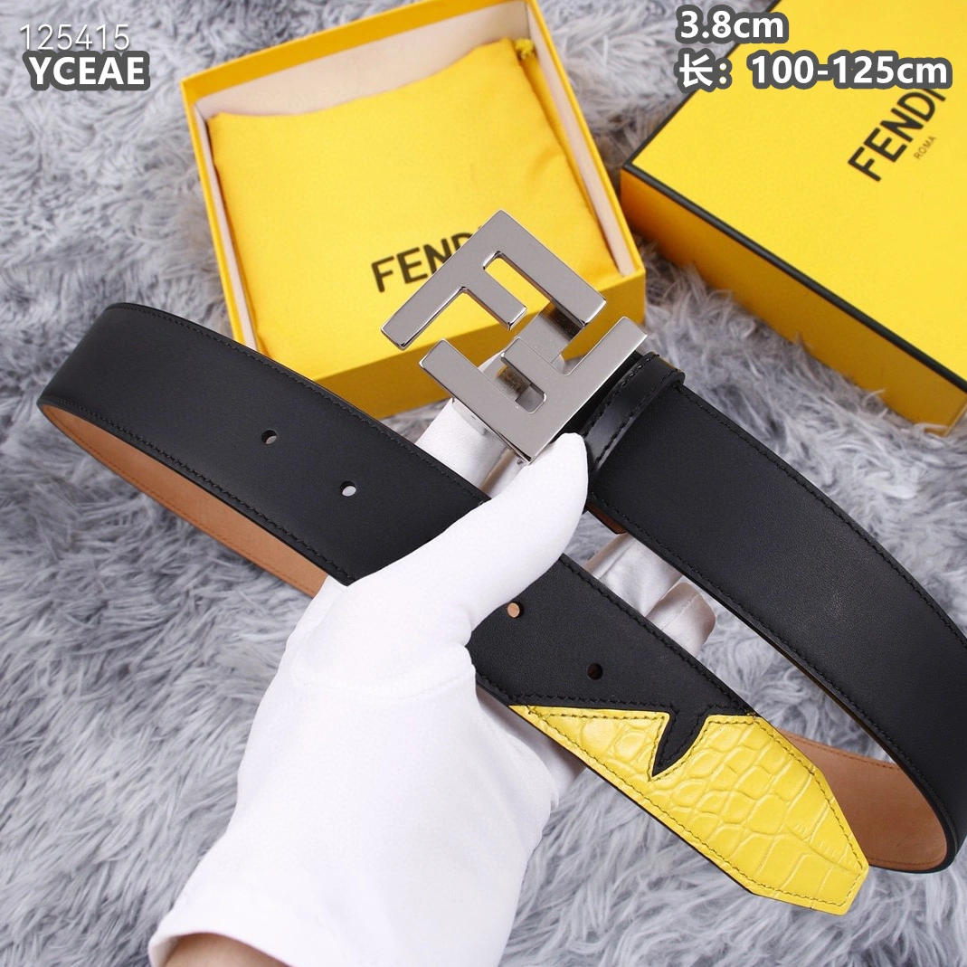 Functional 6010 Fendi AAA Quality Belts For Men