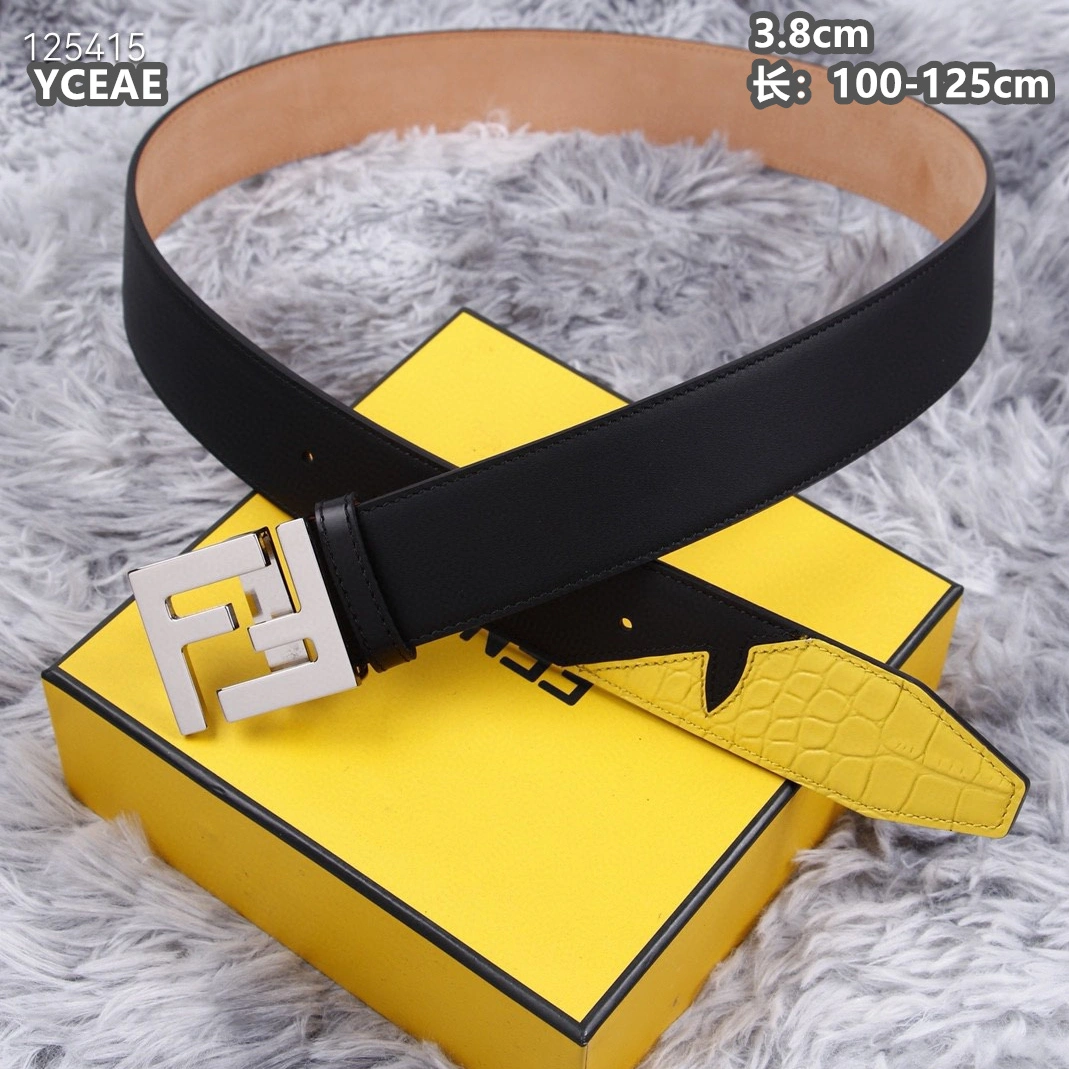Functional 6010 Fendi AAA Quality Belts For Men