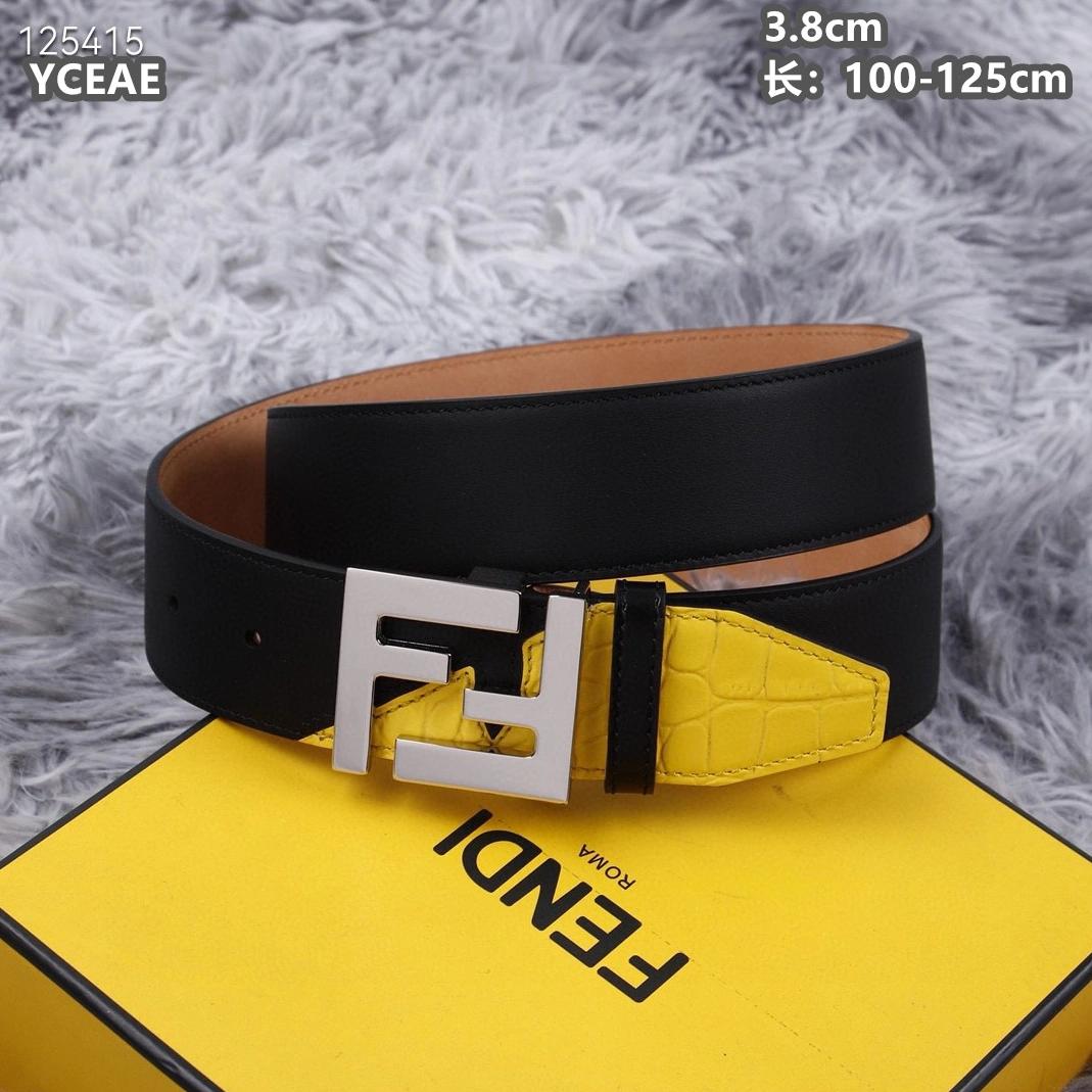 Functional 6010 Fendi AAA Quality Belts For Men