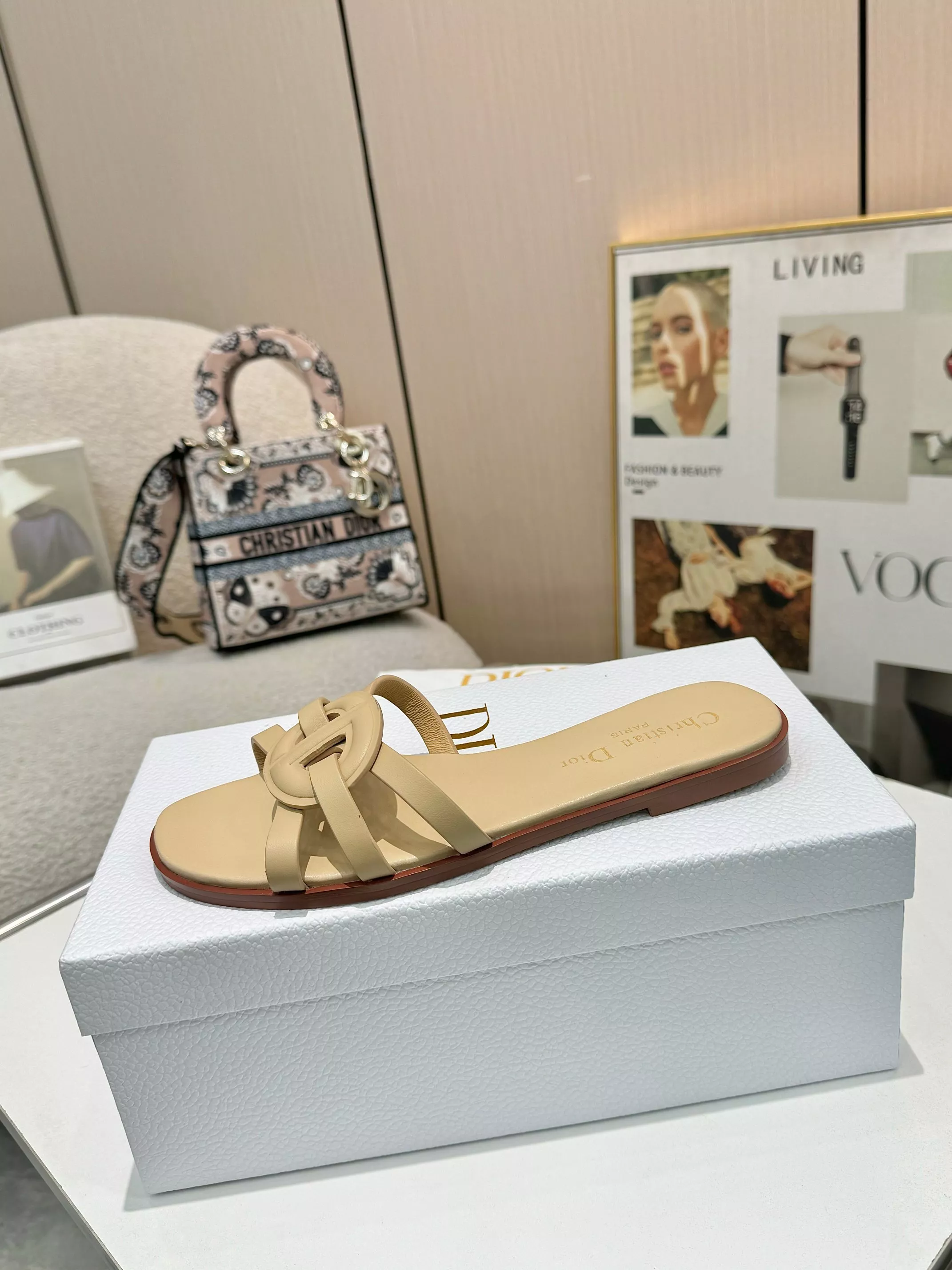 Functional 6154 Christian Dior Slippers For Women