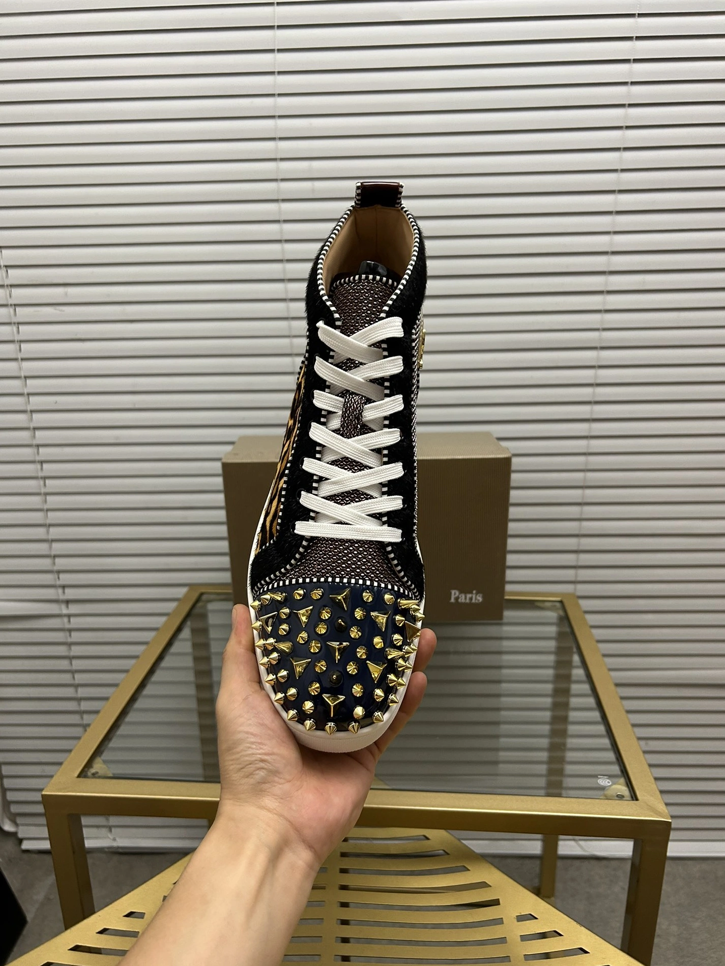 Functional 6155 Christian Louboutin High Top Shoes For Men
