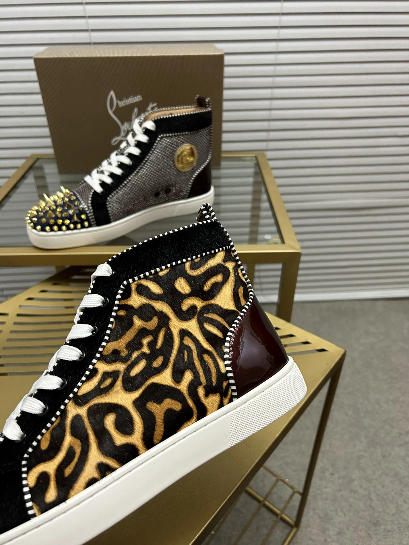 Functional 6155 Christian Louboutin High Top Shoes For Men