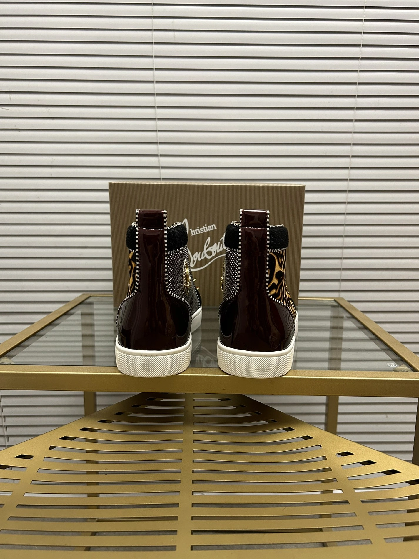 Functional 6155 Christian Louboutin High Top Shoes For Men