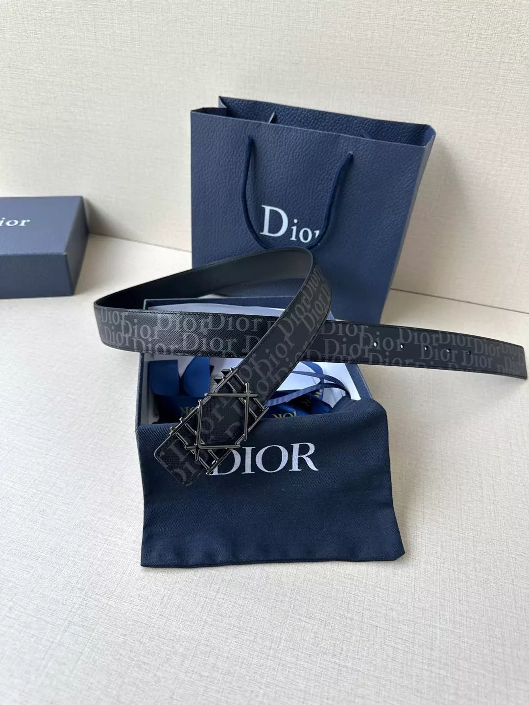 Functional 6311 Christian Dior AAA Quality Belts In 3.5cm For Unisex