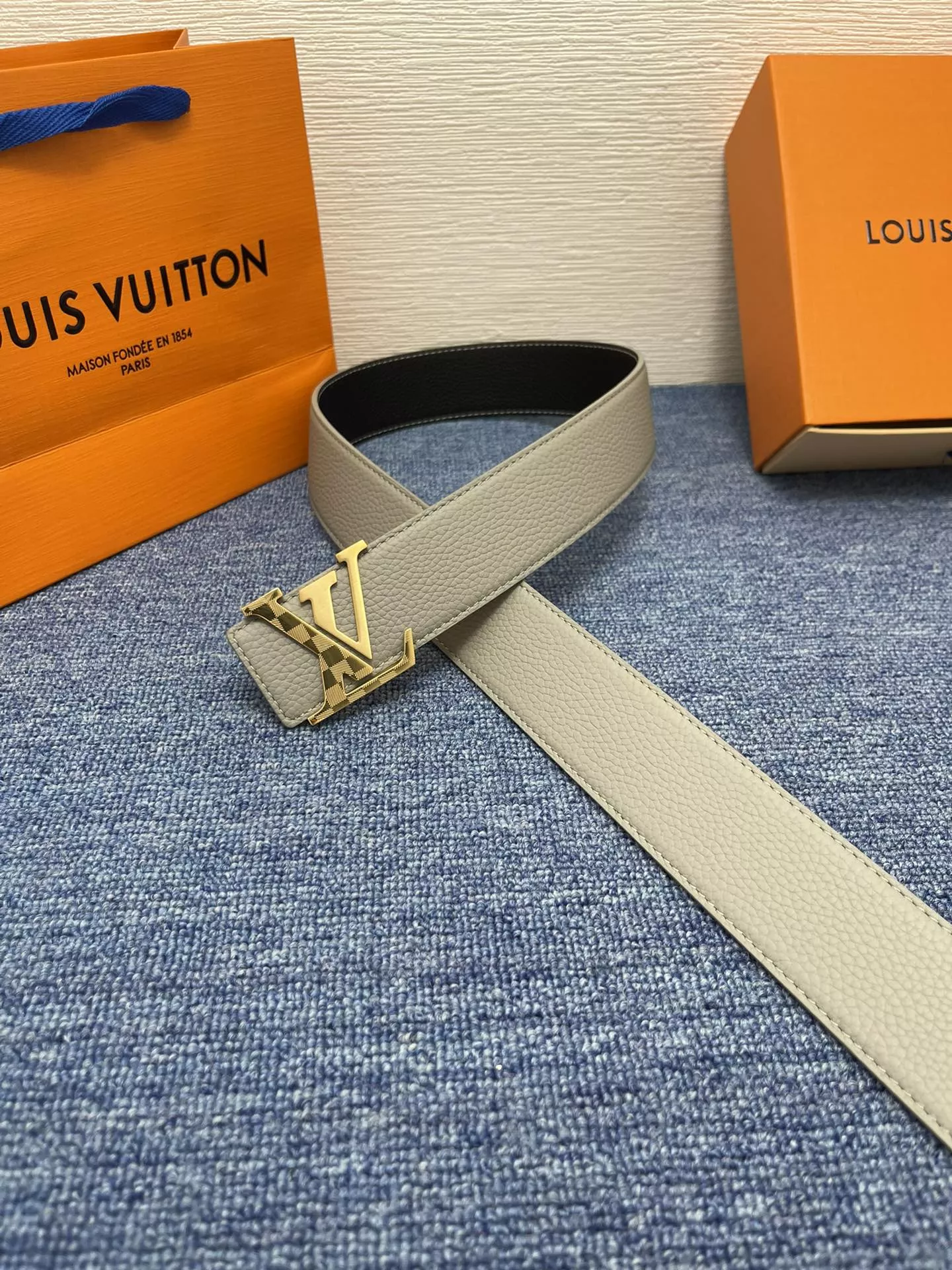 Functional 6351 Louis Vuitton AAA Quality Belts In 4.0cm For Men