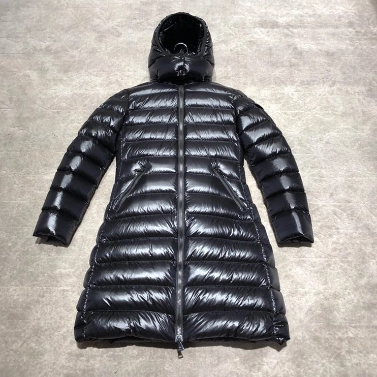 Functional 6376 Moncler Down Feather Coat Long Sleeved For Women