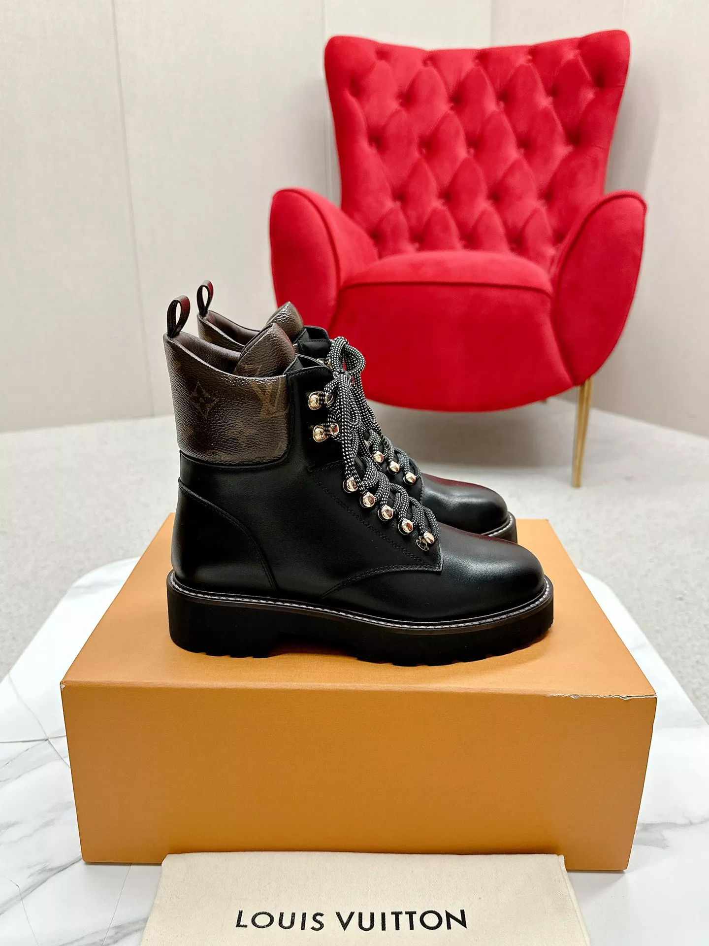 Functional 7296 Louis Vuitton Boots For Women