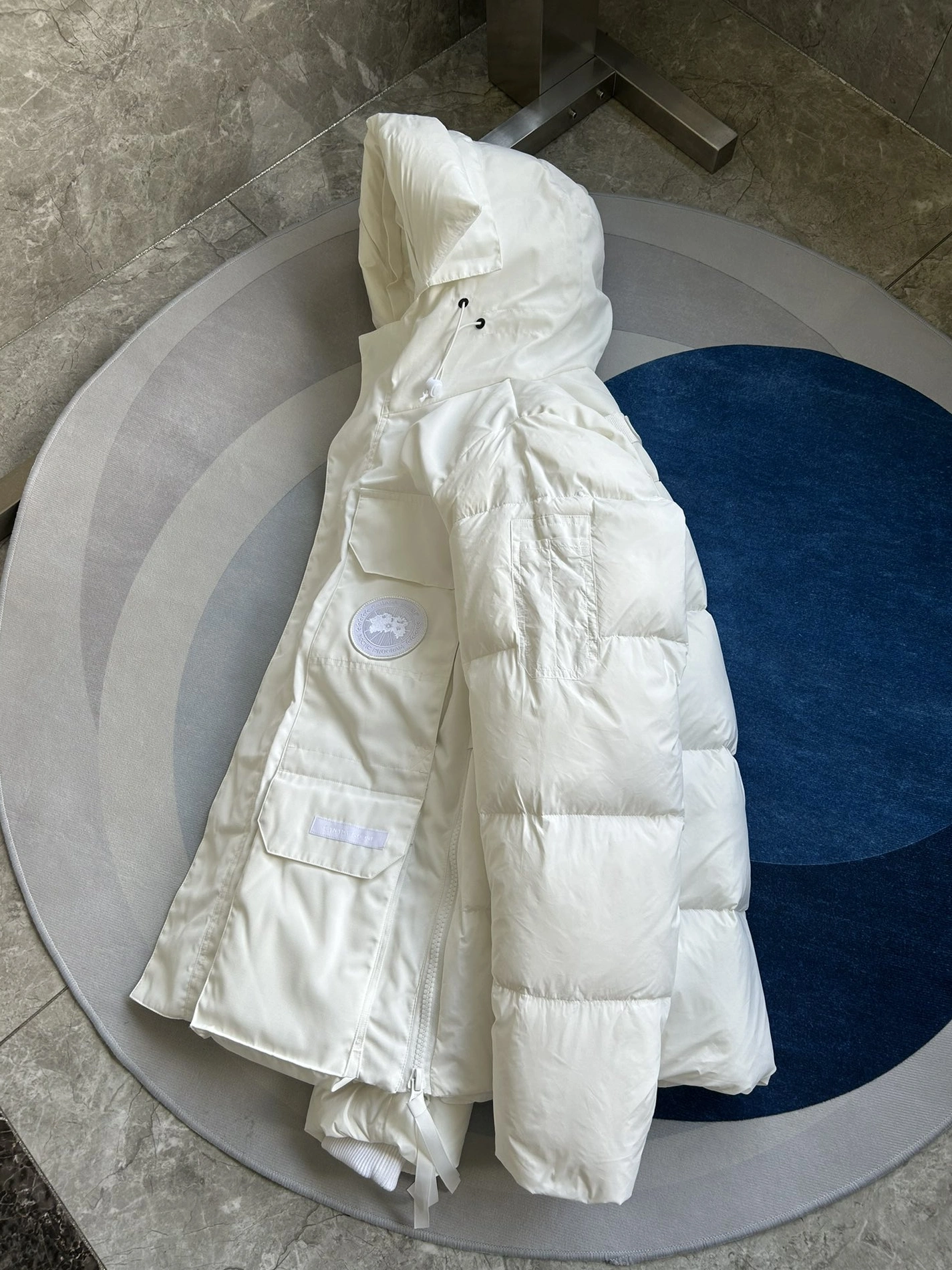 Functional 7474 Canada Goose Down Feather Coat Long Sleeved For Men