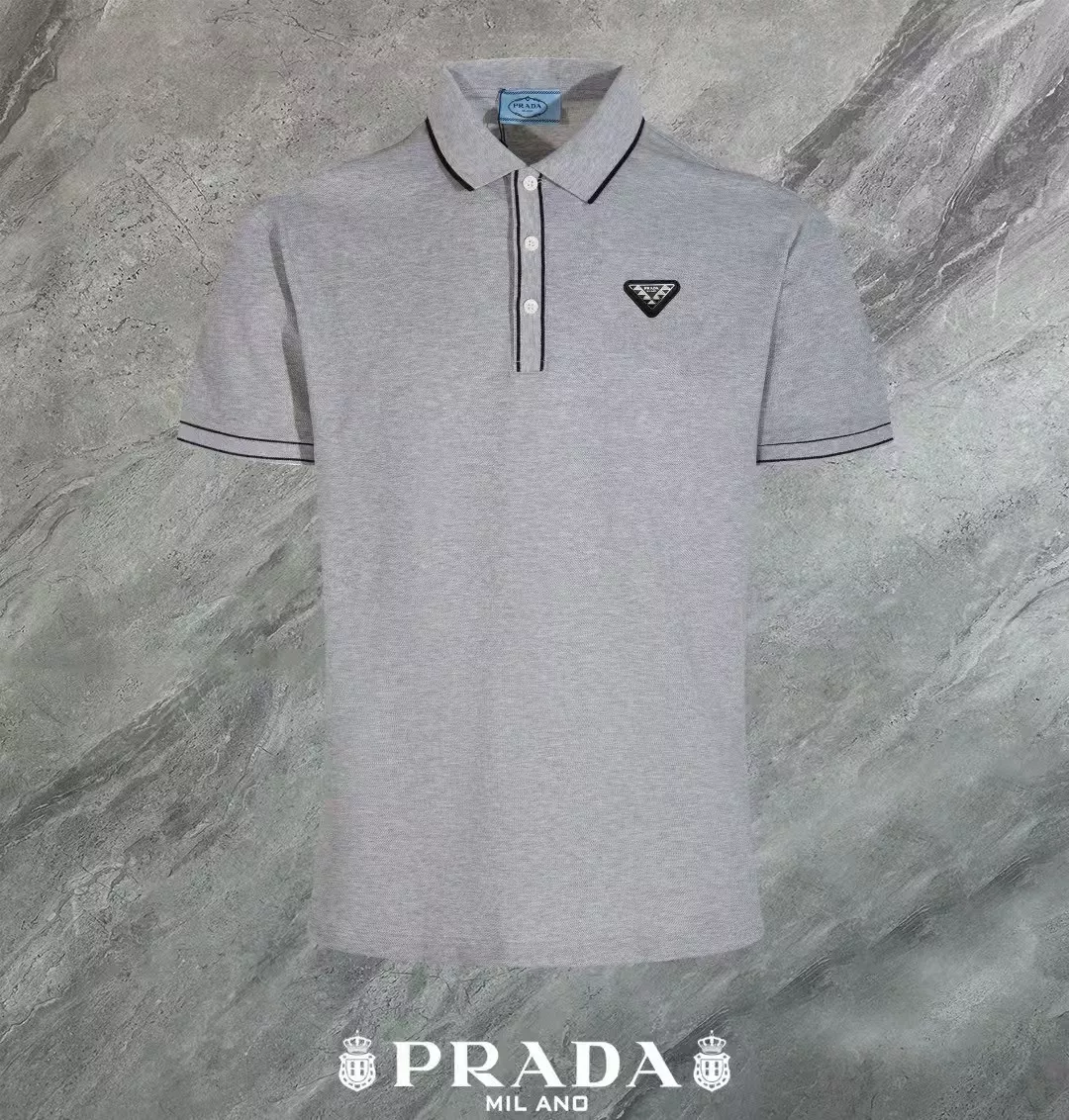 Functional 7505 Prada T-Shirts Short Sleeved For Men