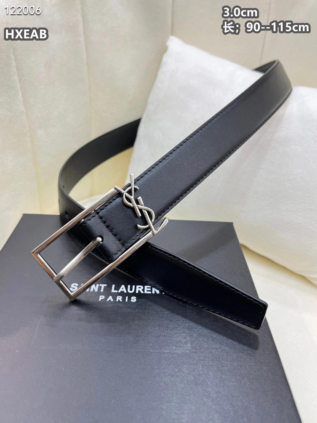 Functional 7538 Yves Saint Laurent AAA Quality Belts For Women