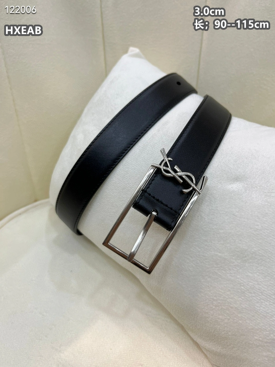 Functional 7538 Yves Saint Laurent AAA Quality Belts For Women