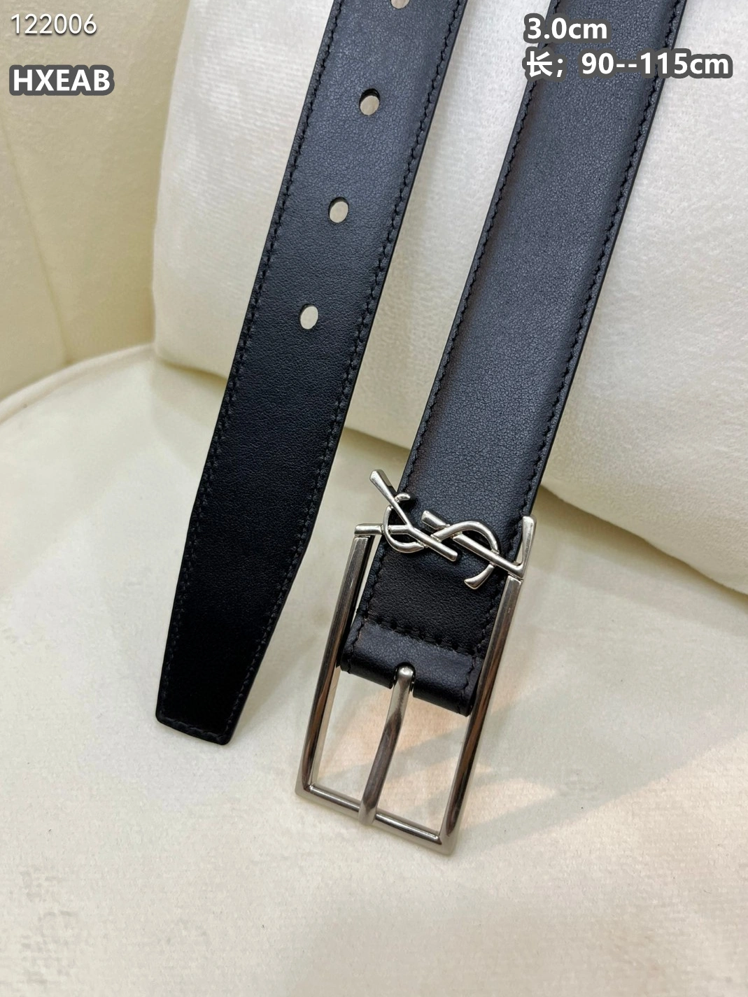 Functional 7538 Yves Saint Laurent AAA Quality Belts For Women