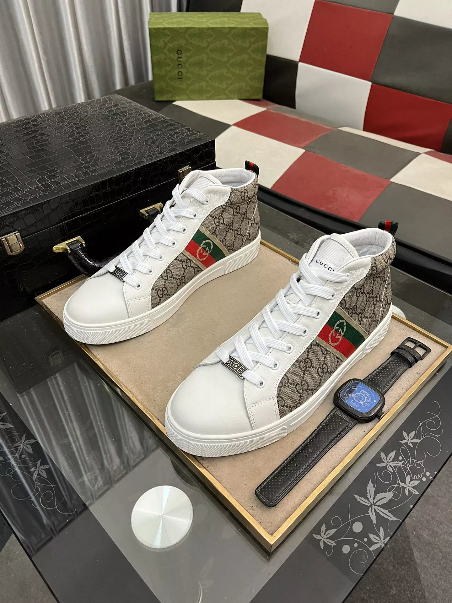 Functional 7541 Gucci High Tops Shoes For Men