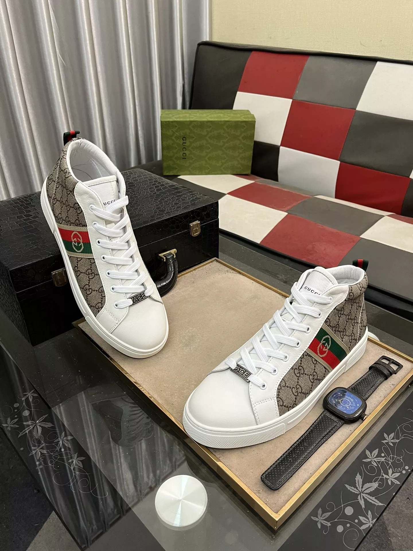 Functional 7541 Gucci High Tops Shoes For Men
