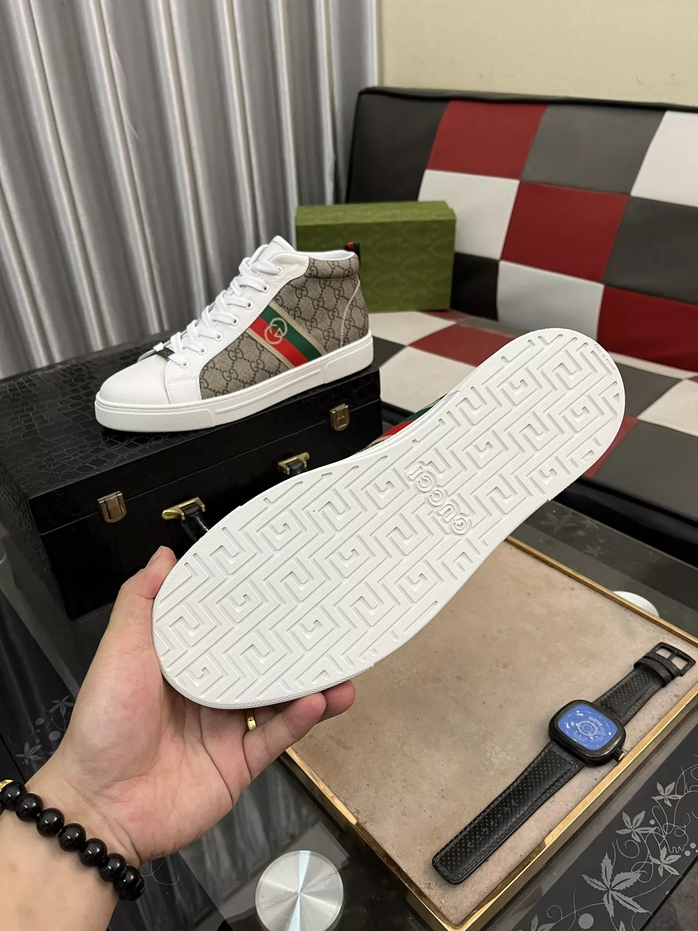 Functional 7541 Gucci High Tops Shoes For Men