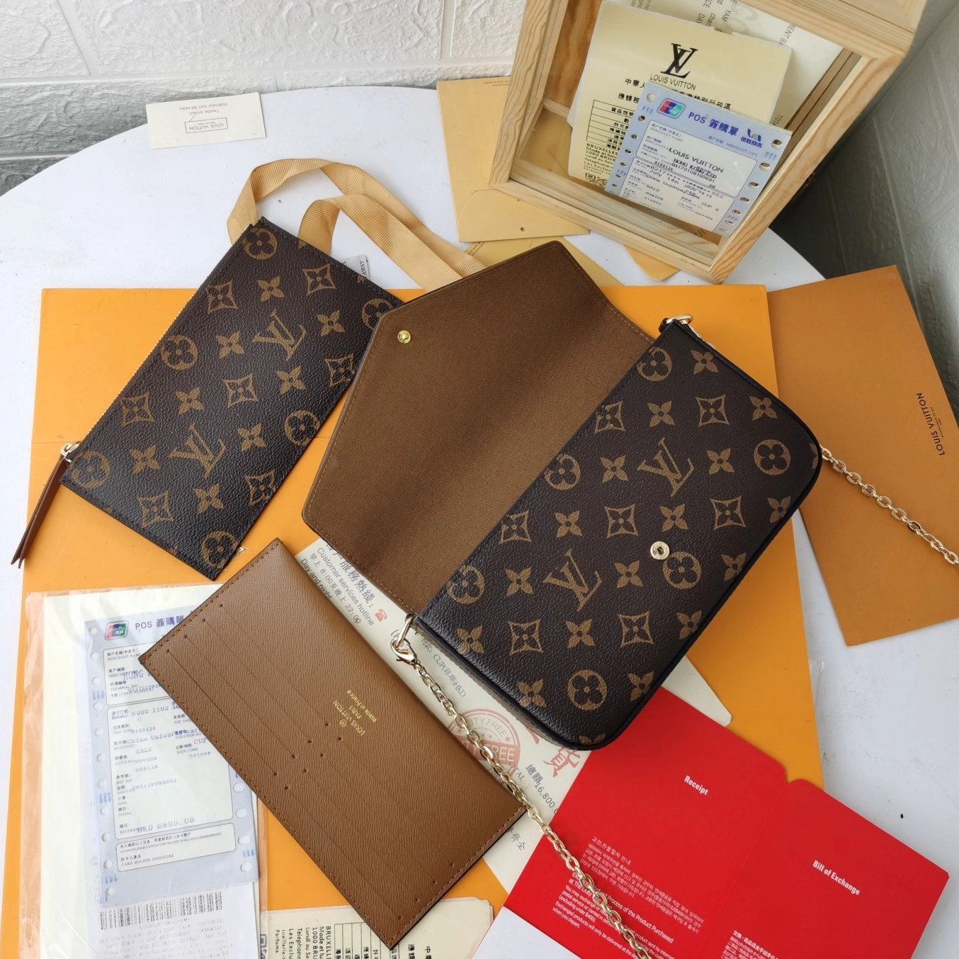 Functional 7646 Louis Vuitton LV Wallets For Women
